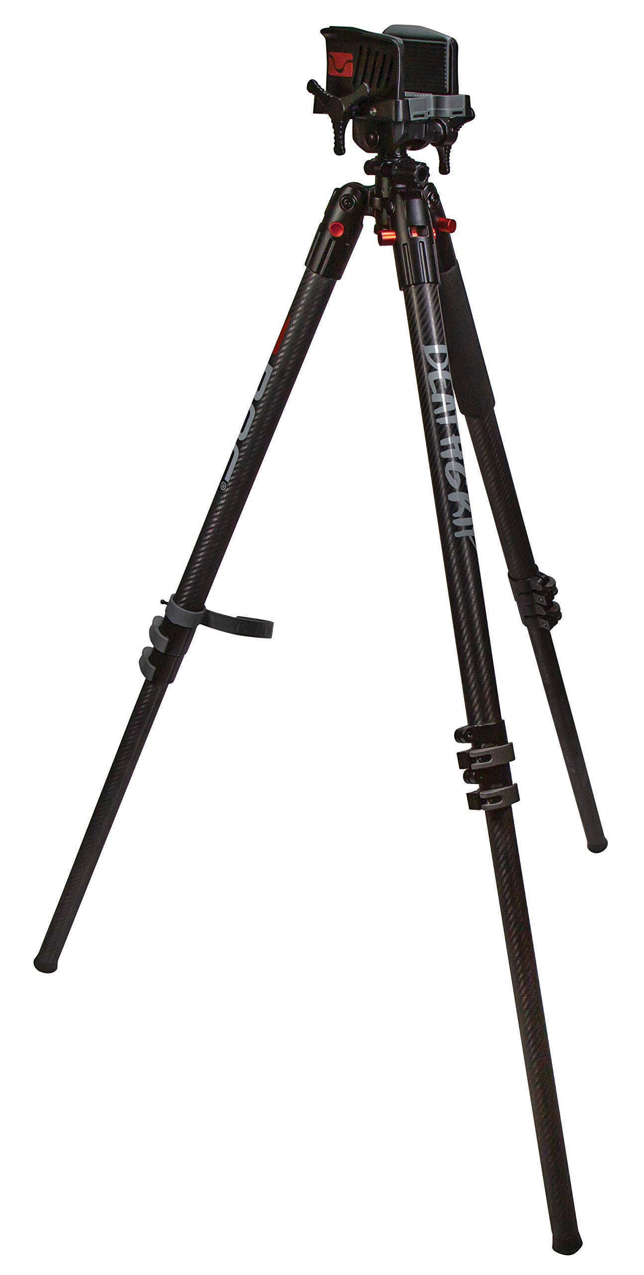 BOG DeathGrip Tripod - Lightweight & Stable Shooting Rest with Adjustable Legs, Bubble Level for Hunting, Outdoor Photography - Perfect for Rifle Support, Vlogging, and Hands-Free Operation