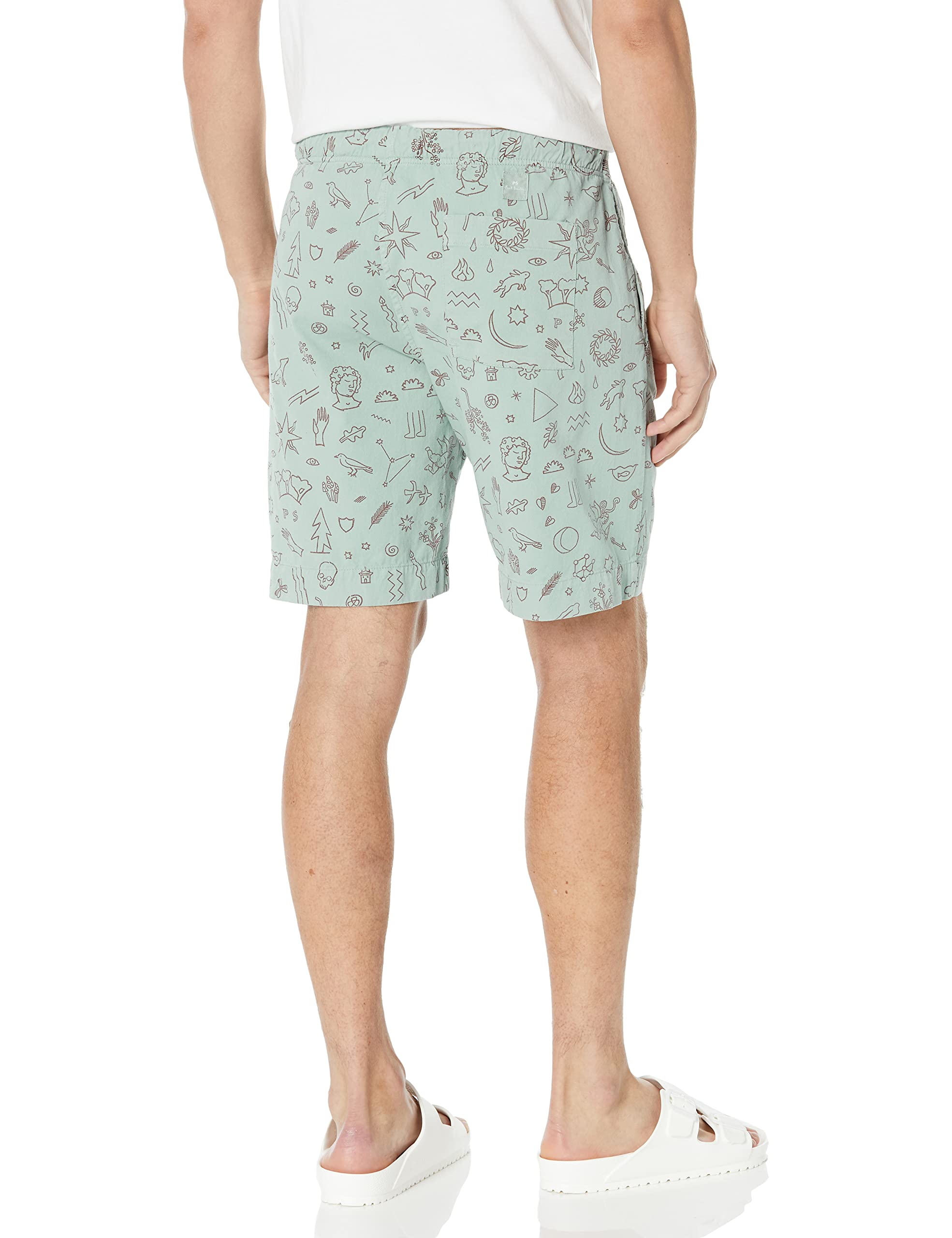 Paul Smith Men's Shorts - Classic Fit, Comfortable & Stylish Casual Shorts for Summer, Travel & Outdoor Activities