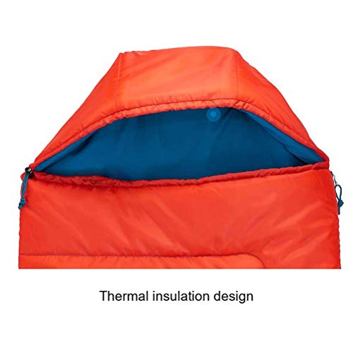 4 Season Compact & Lightweight Envelope Sleeping Bag for Adults - Portable Warm Sleeping Bag for Camping, Hiking, Backpacking, Festivals & Indoor/Outdoor Sleepovers | Perfect for Cold Weather Adventures & Emergency Preparedness