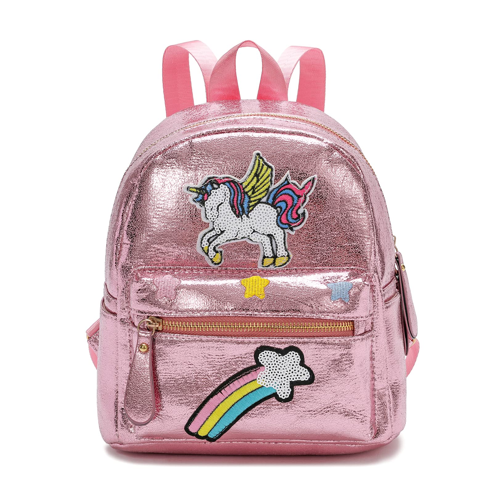 Unicorn Mini Backpack for Girls - Cute Pink Unicorn Themed Kids Backpack for School, Travel & Play | Perfect Gift for Toddlers & Children