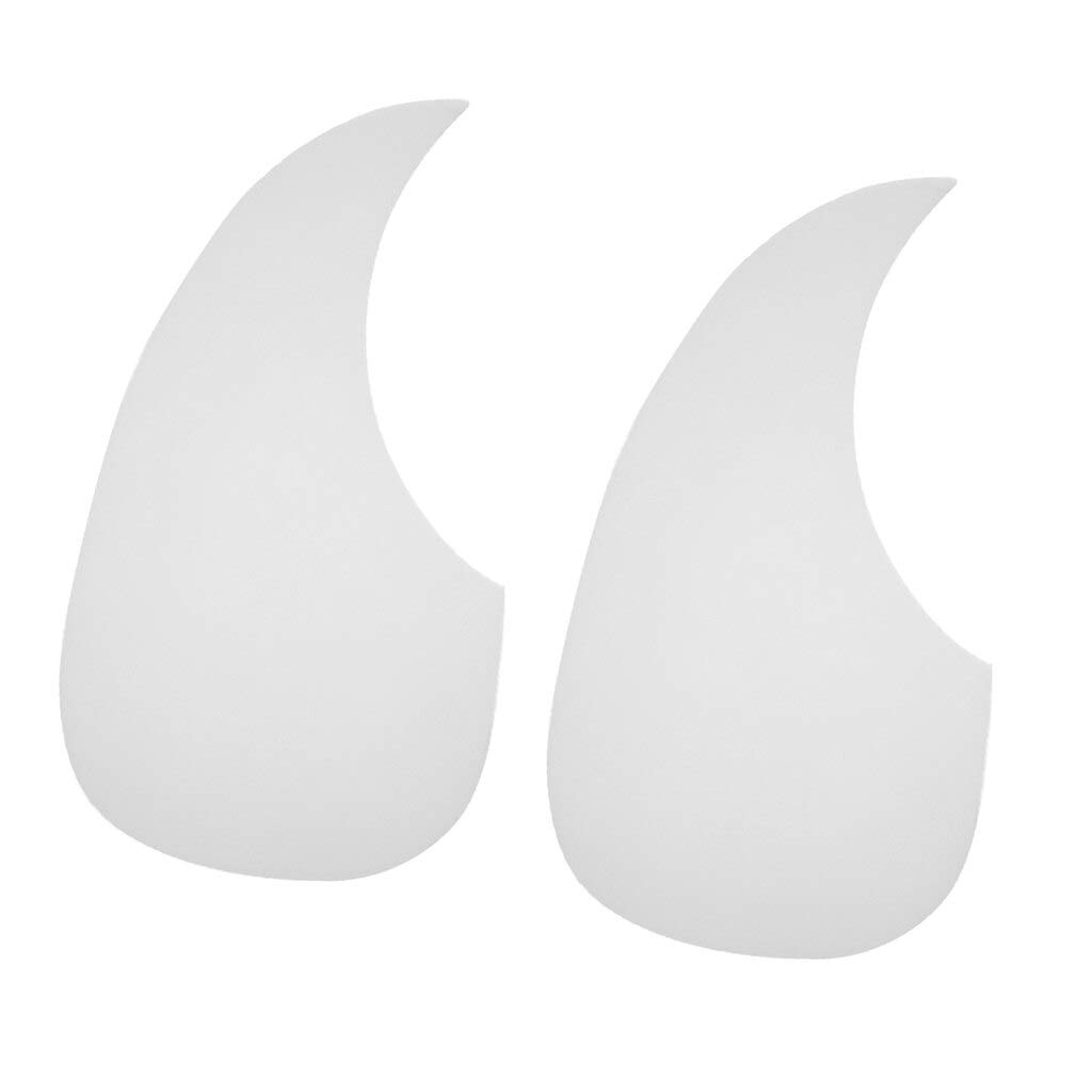 2-Pack Self-Adhesive Clear Guitar Pickguard Protectors for Acoustic & Wood Guitars - Scratch Protection for Guitar Body & Soundhole (Perfect for Performances, Practice & Guitar Maintenance)