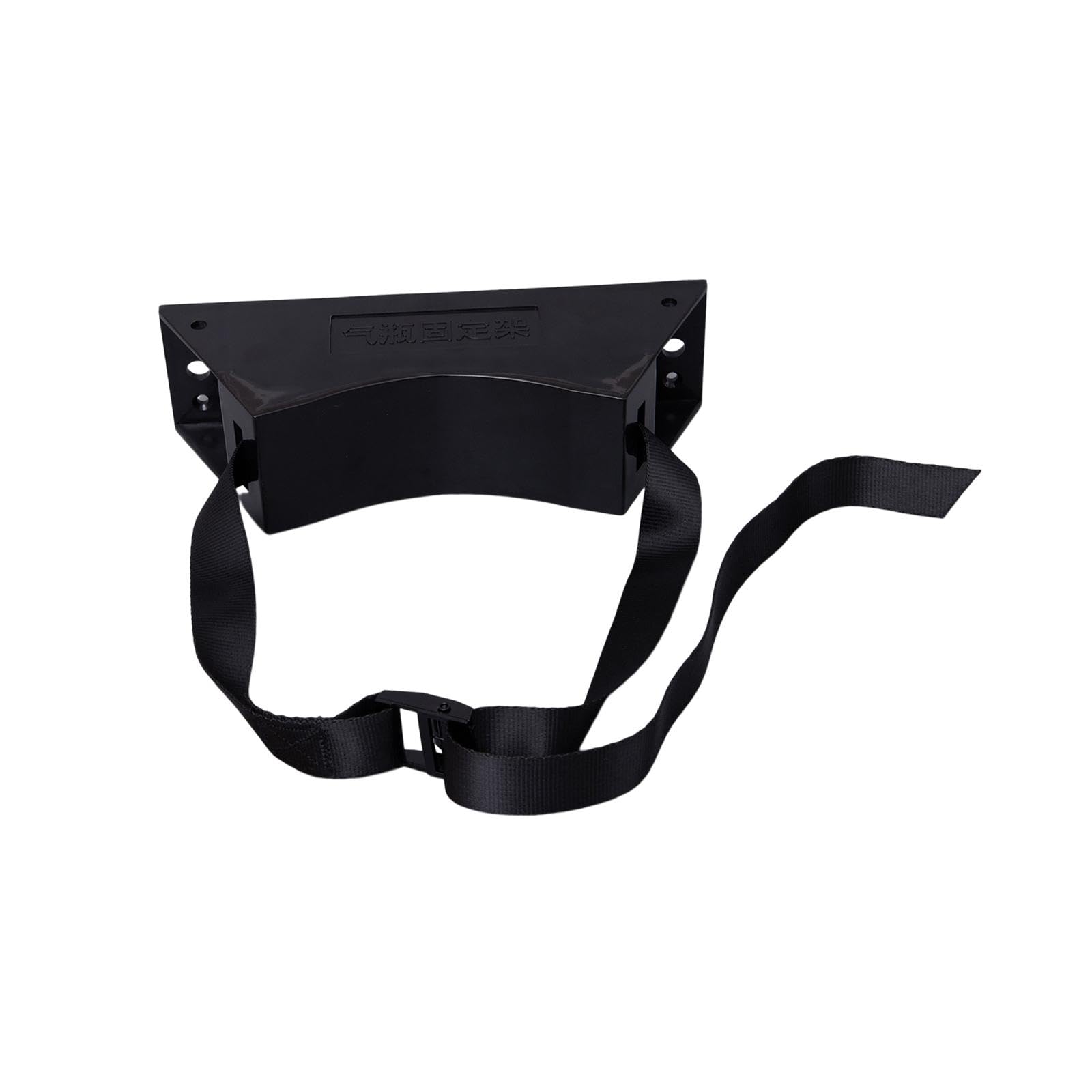 **40-Inch Gas Cylinder Wall Mount Bracket with Safety Chain & Screws – Heavy-Duty Compressed Tank Holder for Workshop, Garage & Industrial Use**