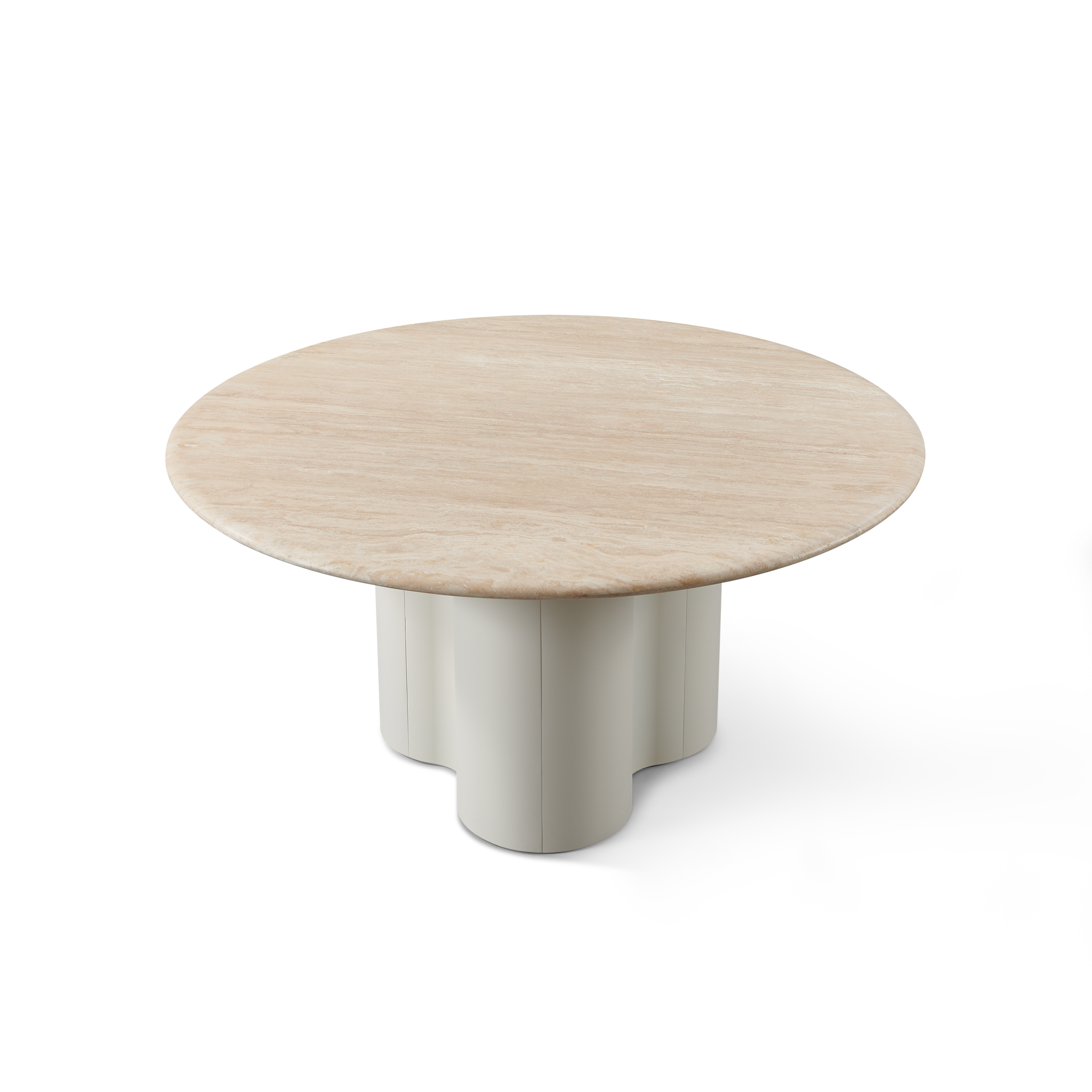 Porto 60 Inch Round Aluminum Dining Table - Outdoor Patio, Garden, Restaurant & Cafe Use
