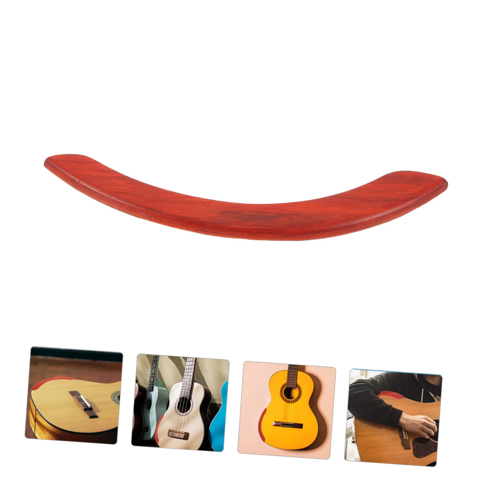 Premium Acoustic Guitar Wood Hand Rest - Smooth Wooden Guitar Accessory for Comfortable Playing | Perfect for Live Performances, Studio Sessions & Practice