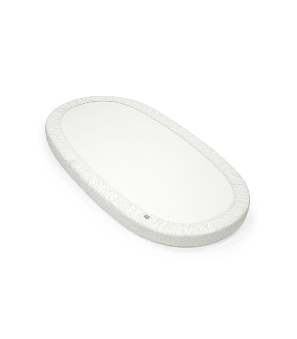 Stokke Sleepi Bed Fitted Sheet V3 2023 - Soft Organic Cotton Crib Sheet for Baby Bassinet - Perfect for Nursery, Daycare & Travel Use