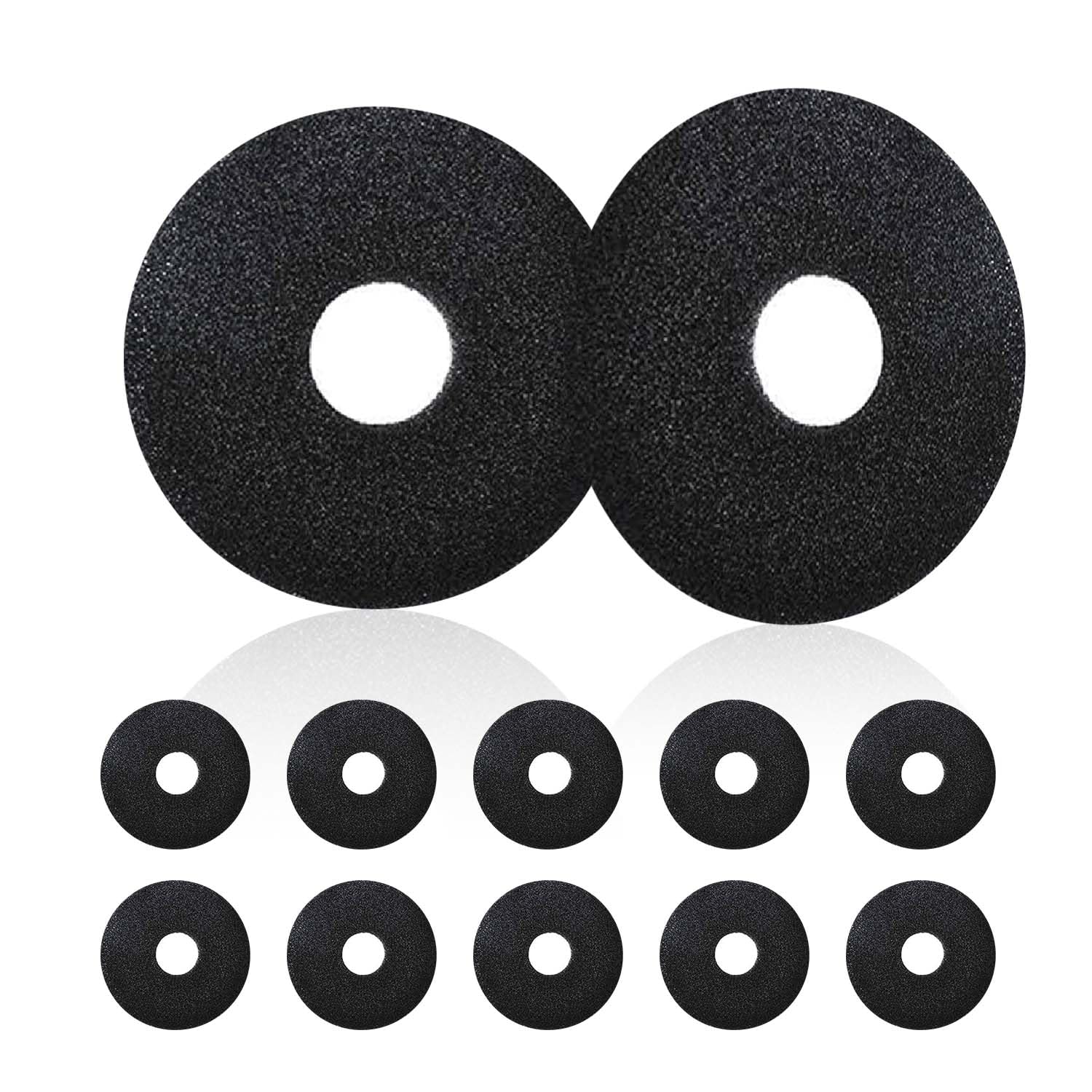 Premium Black Cocktail Glass Rimmer Sponges - 10 Pack | Bartender Accessories & Bar Tools Replacement for Sugar Rimmed Cocktails, Margaritas & Martinis | Perfect for Home Bars, Parties & Professional Mixology