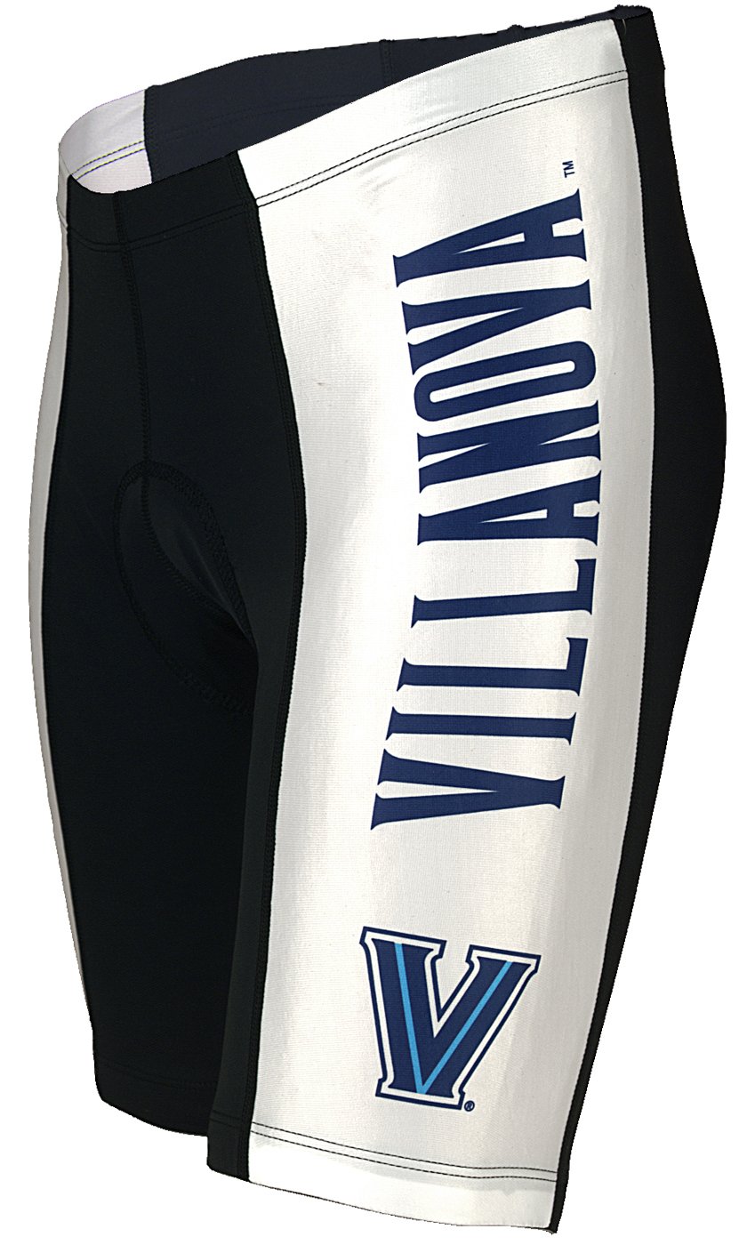 Villanova NCAA Cycling Shorts for Men & Women - Breathable & Comfortable Bike Shorts for Cycling, Running, Gym Workouts (Small)