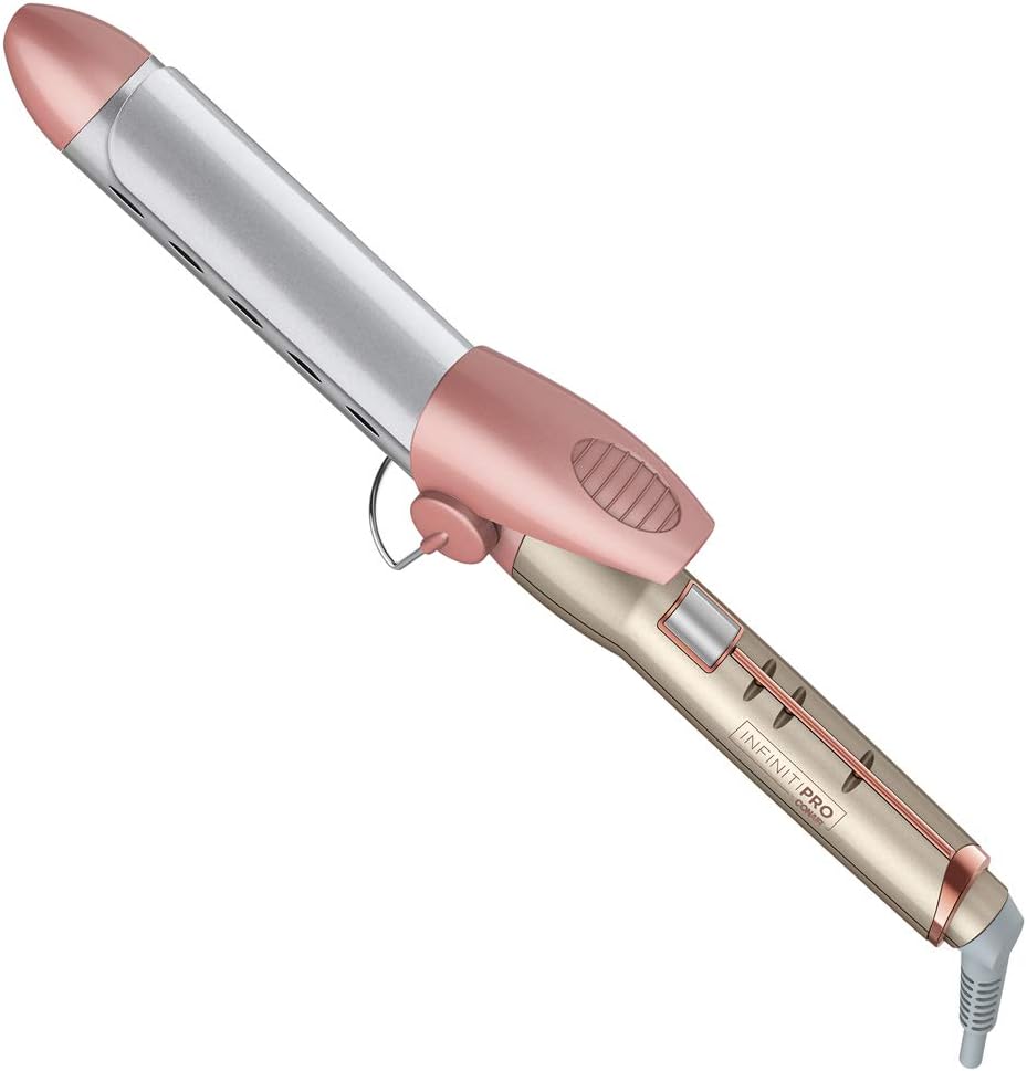 Conair CD601C Frizz Free 1.25 Inch Ceramic Curling Iron for Smooth, Shiny Hair - Perfect for Home Styling & Salon-Quality Waves