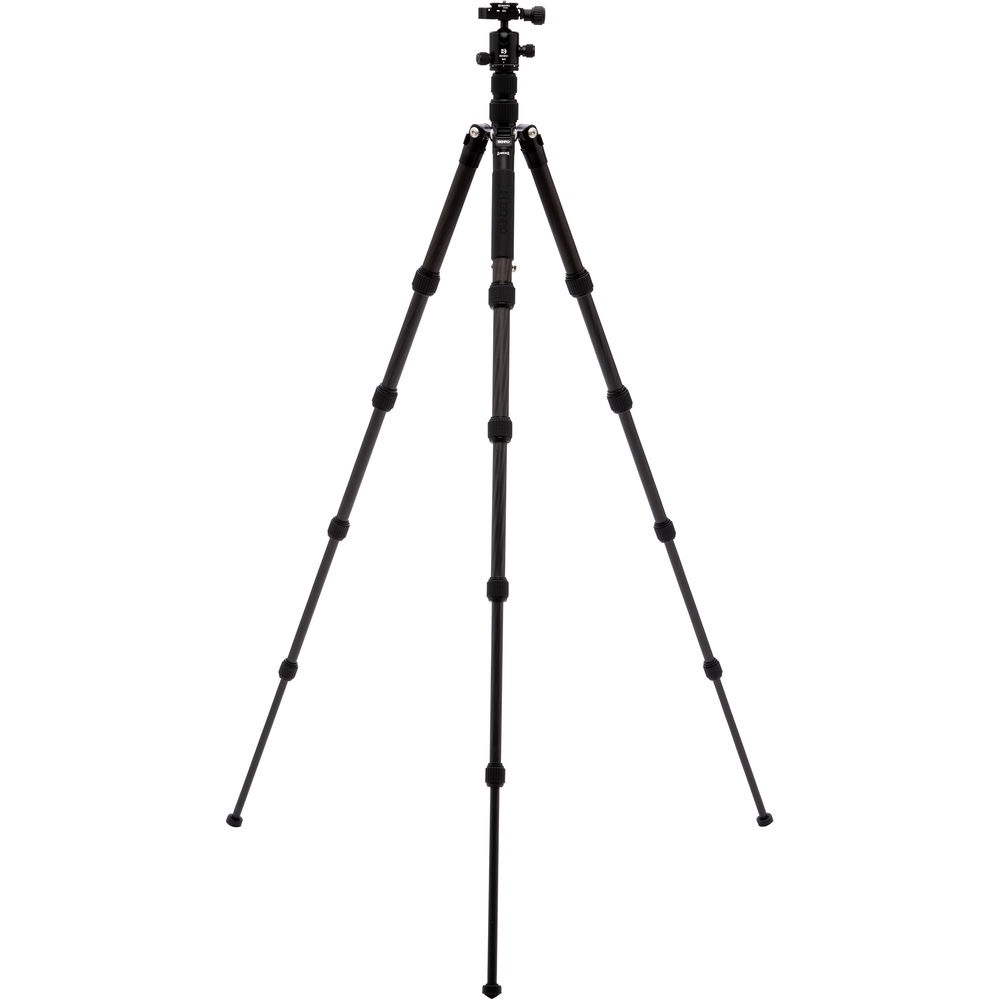 Benro Tripster Travel Tripod - Carbon Fiber 1 Series (Black) - Compact & Lightweight for Hiking, Vlogging & Outdoor Photography