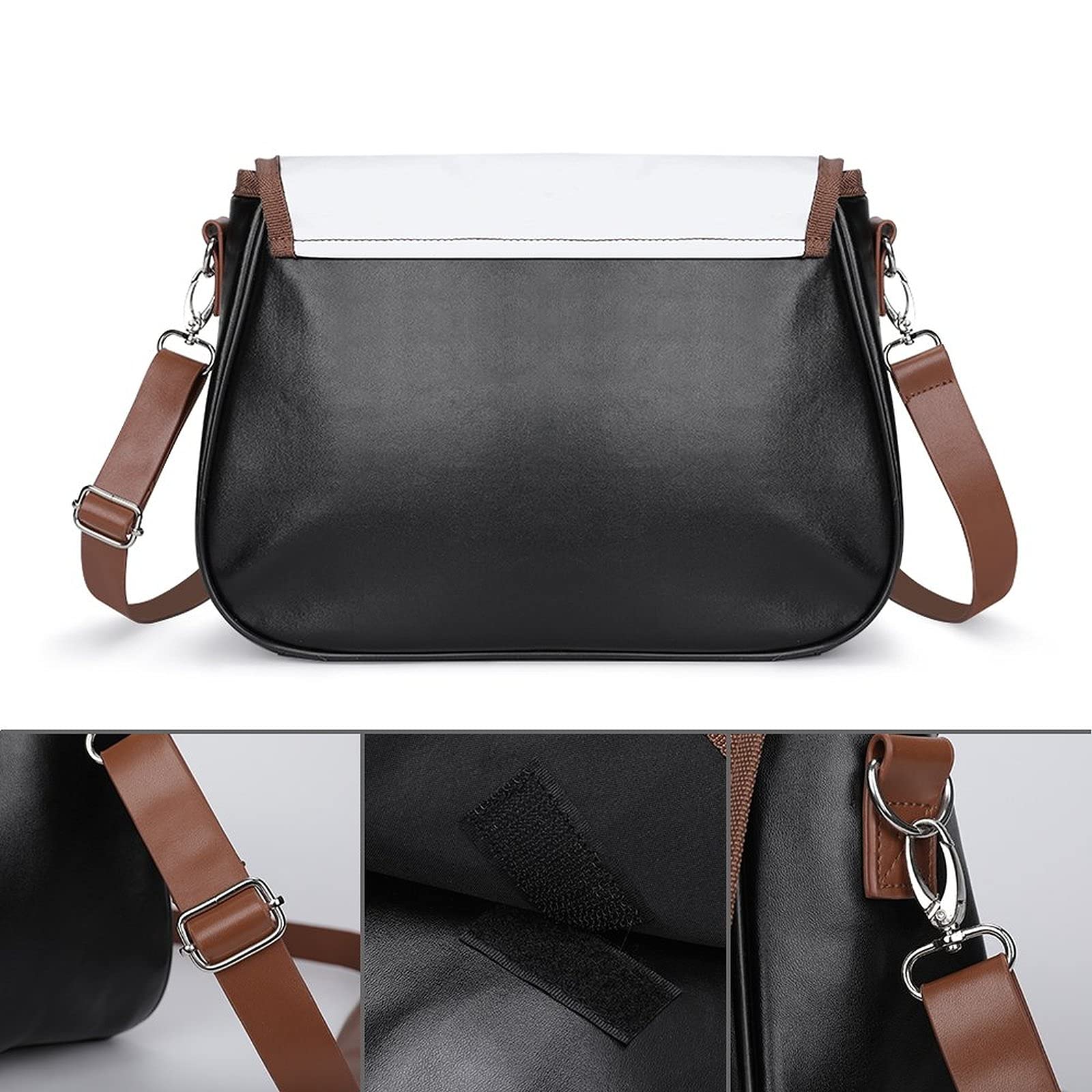 Stylish Medium Crossbody Bags for Women - Printed Shoulder Messenger Purse - Punk Octopus Design Satchel - Perfect for Daily Use, Travel & Casual Outings