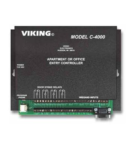 VK C 4000 Apartment Entry System - 250 Unit Capacity | Secure Access Control for Multi-Family Buildings | Ideal for Apartments, Condos & Gated Communities