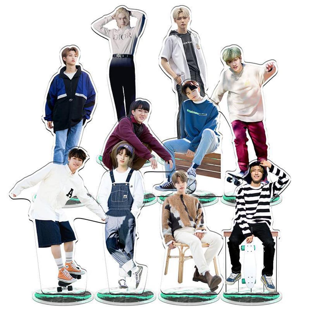 Stray Kids Acrylic Double-Side Photo Desk Stand - Seungmin Collectible for Kpop Fans | Perfect for Office Decor, Kpop Party Supplies & Stay Merchandise | Ideal for Desk Display, Fan Gifts & Kpop Room Decor