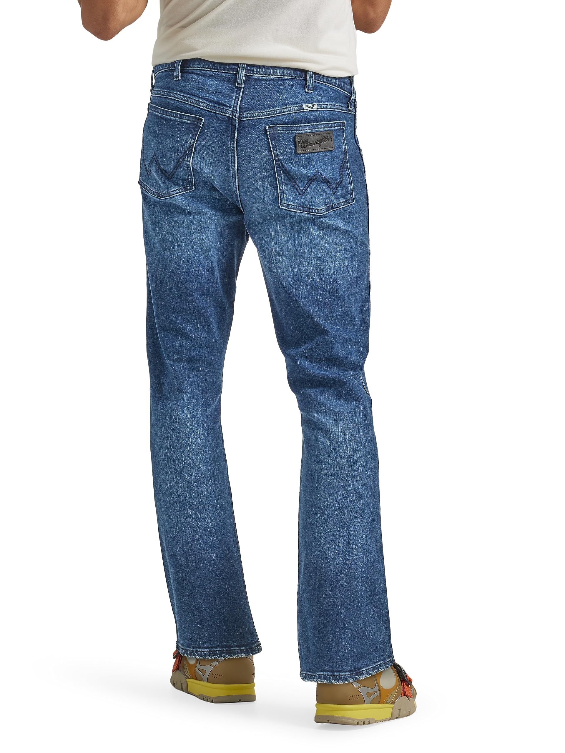 Wrangler Men's Bootcut Jeans - Classic Denim Pants for Cowboy & Western Style | Comfortable Fit for Work, Riding & Casual Wear