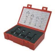 **Keo 4-Piece Cobalt Countersink Drill Bit Set, 82 Degree Angle, 0 Flute - Perfect for Metalworking, Woodworking & DIY Projects (Model 53518)**