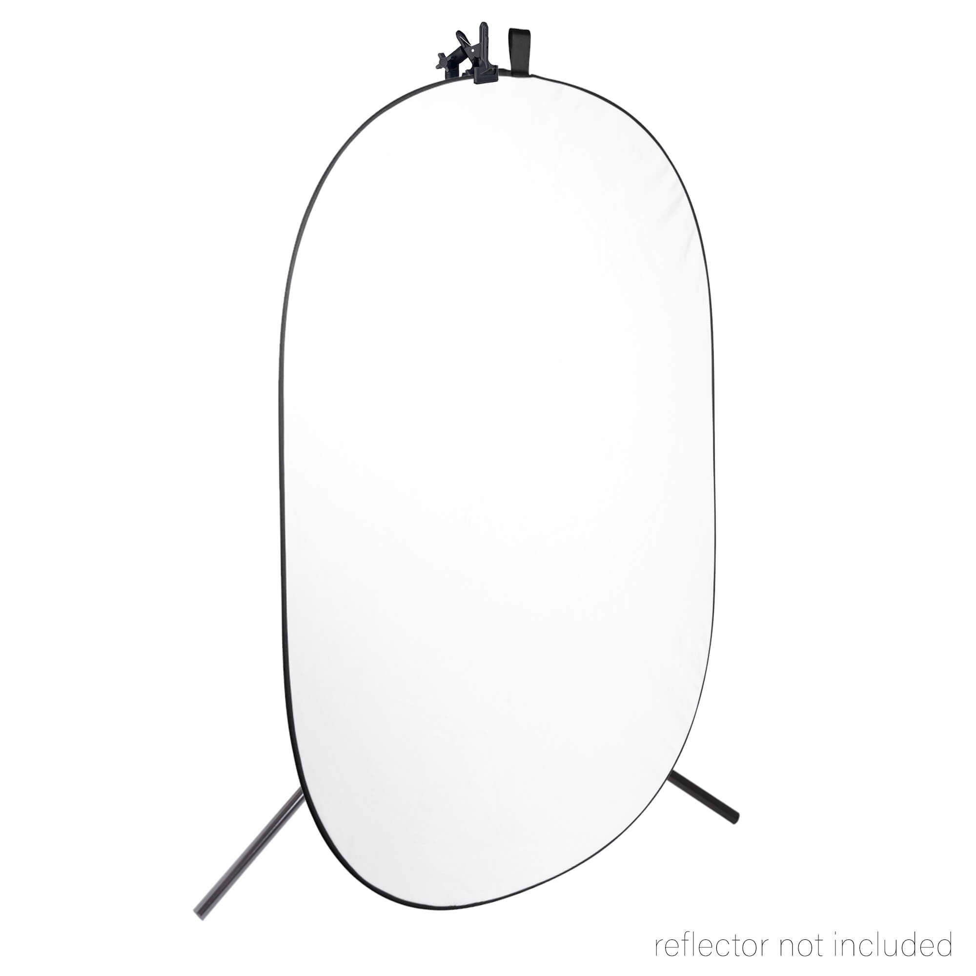Professional 240cm Air Cushioned Studio Light Stand with Background Reflector Clamp - Perfect for Photography, Videography & YouTube Content Creation
