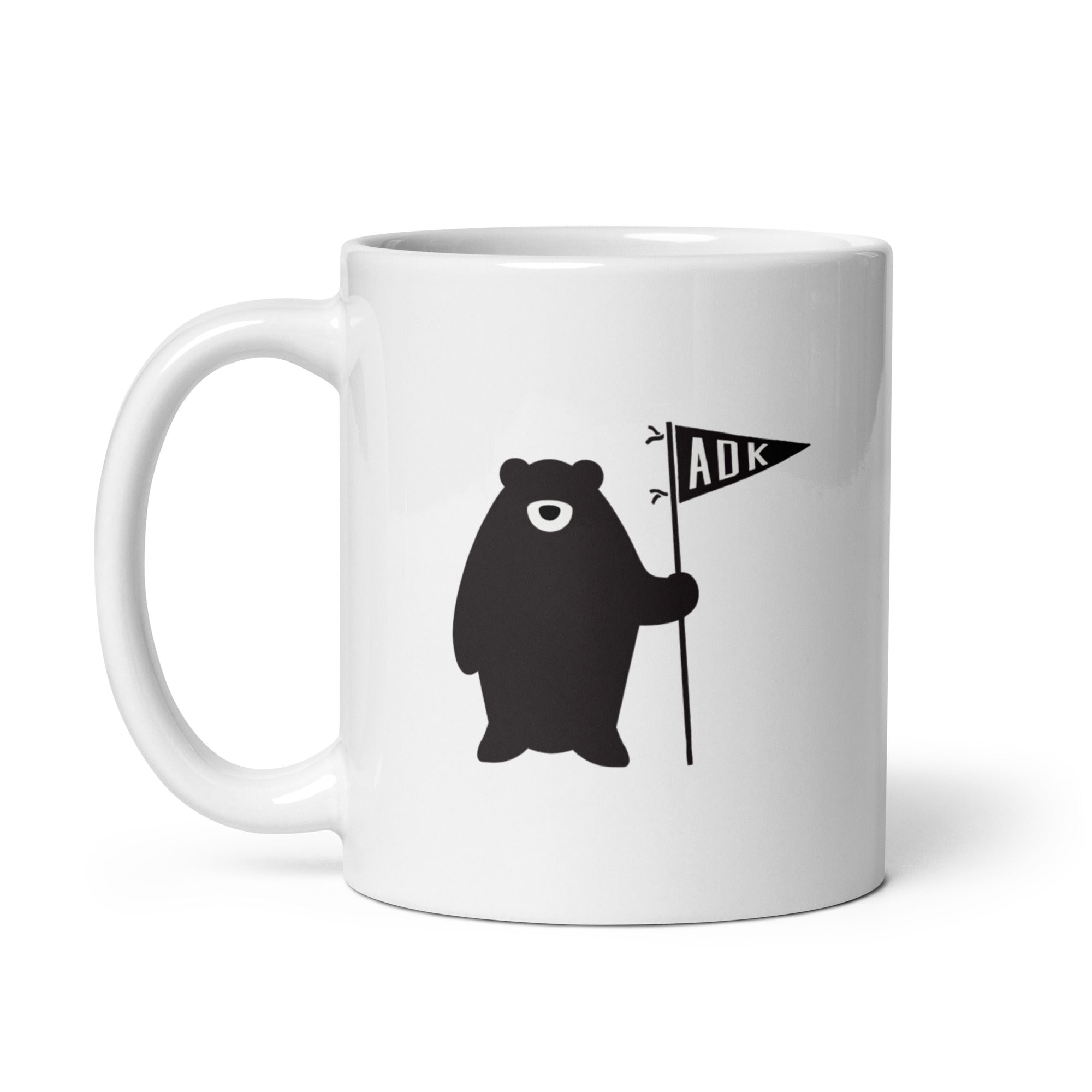 ADK Bear Coffee Mug - Insulated Travel Tumbler for Hot & Cold Drinks - Perfect for Camping, Office, and Home Use