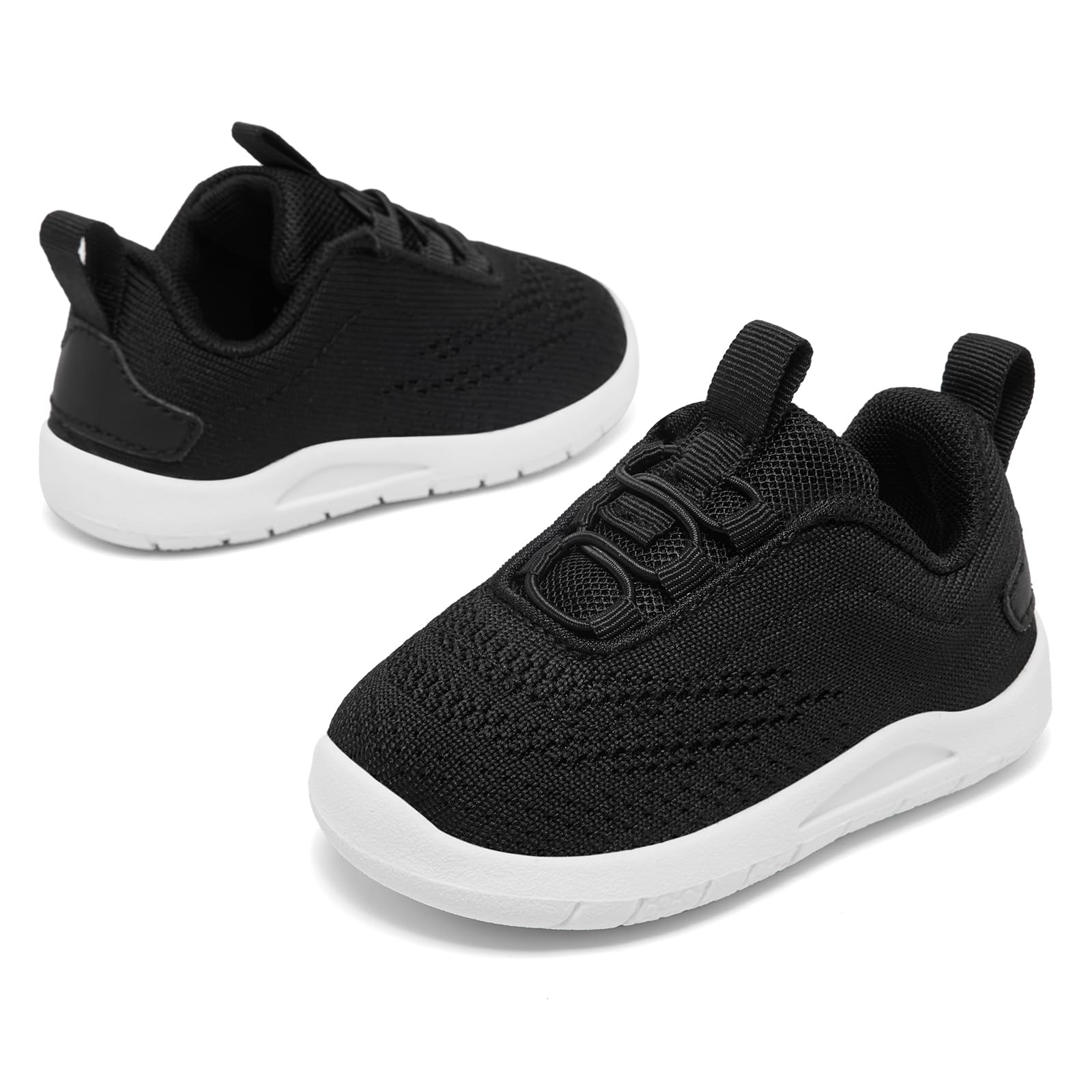 Toddler Slip On Sneakers - Non-Slip Breathable Baby Walking Shoes for Boys & Girls | Lightweight Infant Running Shoes & Tennis Shoes for Playtime, Park Outings & Daily Walks