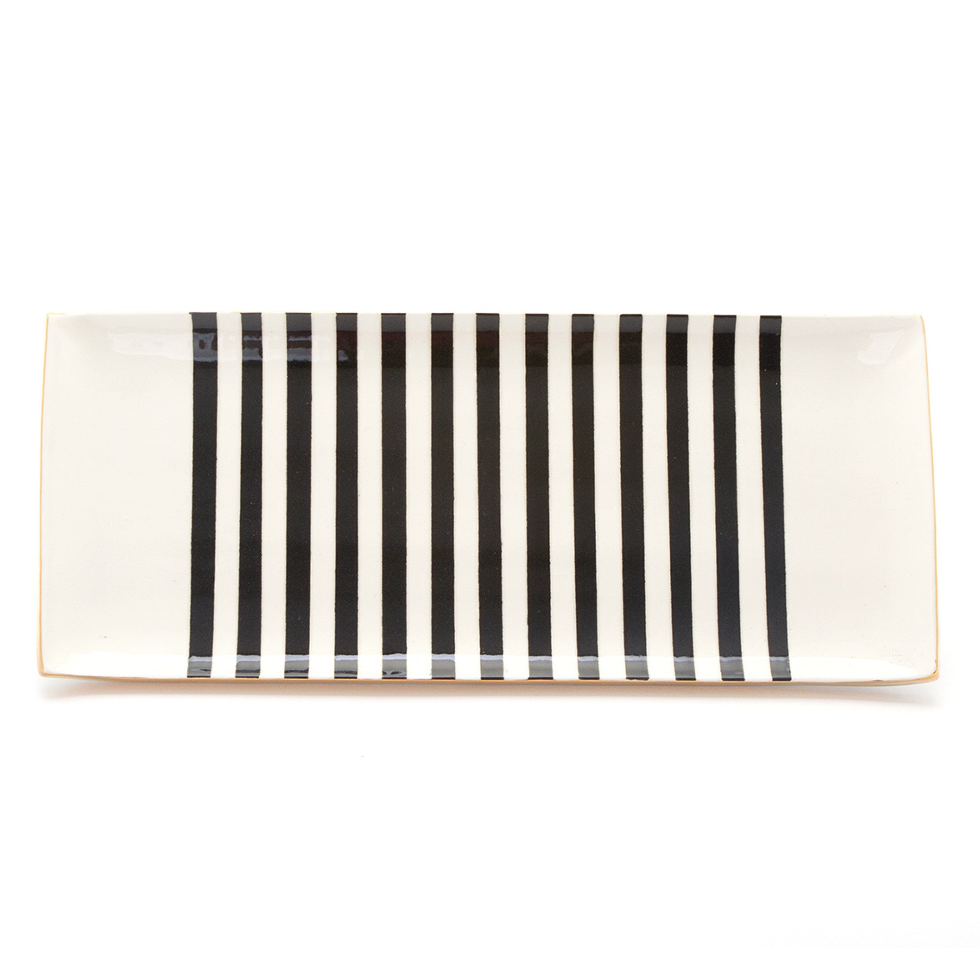 Erin Gates Bateau Cocktail Tray - Elegant Serving Tray for Drinks, Appetizers & Home Decor | Perfect for Parties, Entertaining & Coffee Table Display