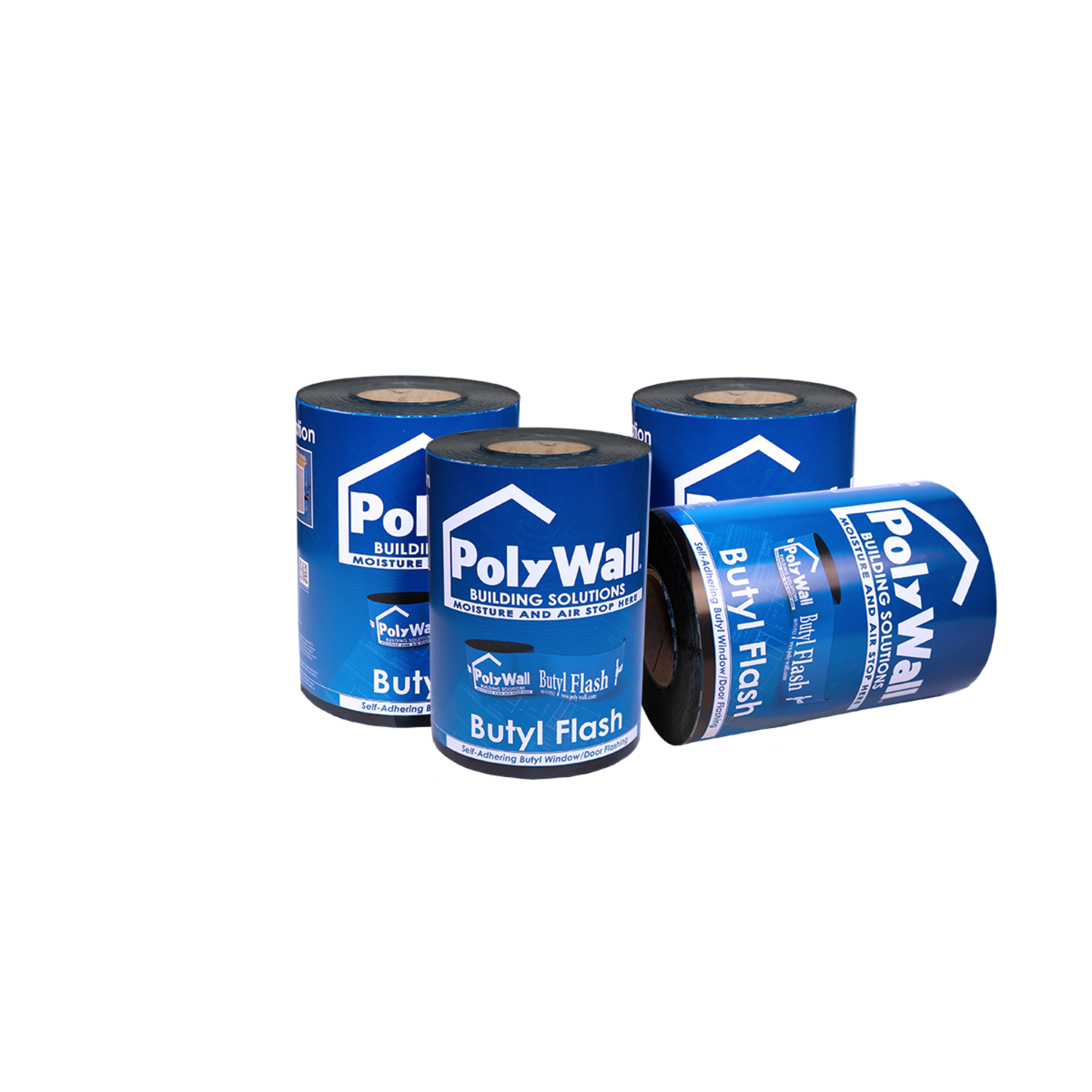 PolyWall Butyl Flash Window Flashing 9”x 100’ Roll - Self-Adhesive Waterproof Sealant Tape for Window & Door Installation, Roof Repairs, and Construction Projects
