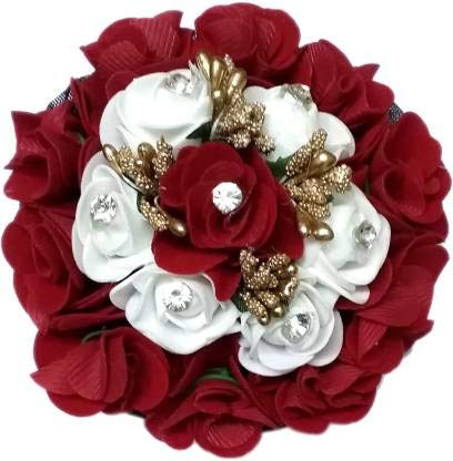 Baba Fashions - Gajra Hair Bun Decoration Set (Multicolor) | Traditional Indian Hair Accessories for Weddings, Parties & Festivals | Perfect for Bridal, Cultural & Special Occasion Hairstyles