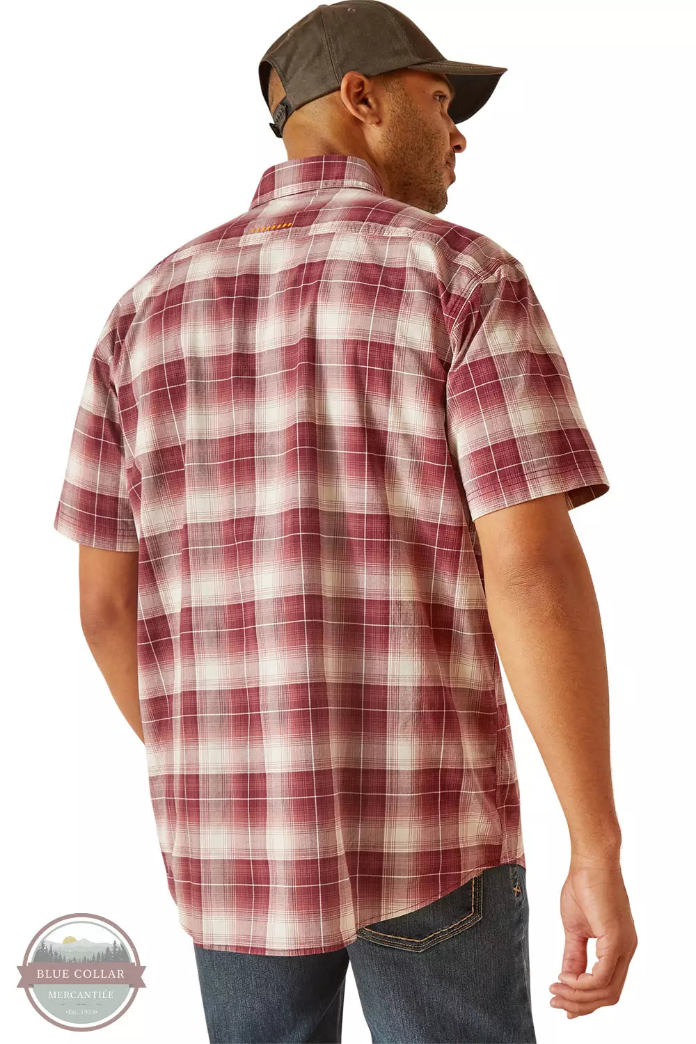 DuraStretch Rebar Work Shirt - Heavy Duty Construction Shirt for Men | Comfortable & Durable Workshirt for Builders, Contractors & Outdoor Labor