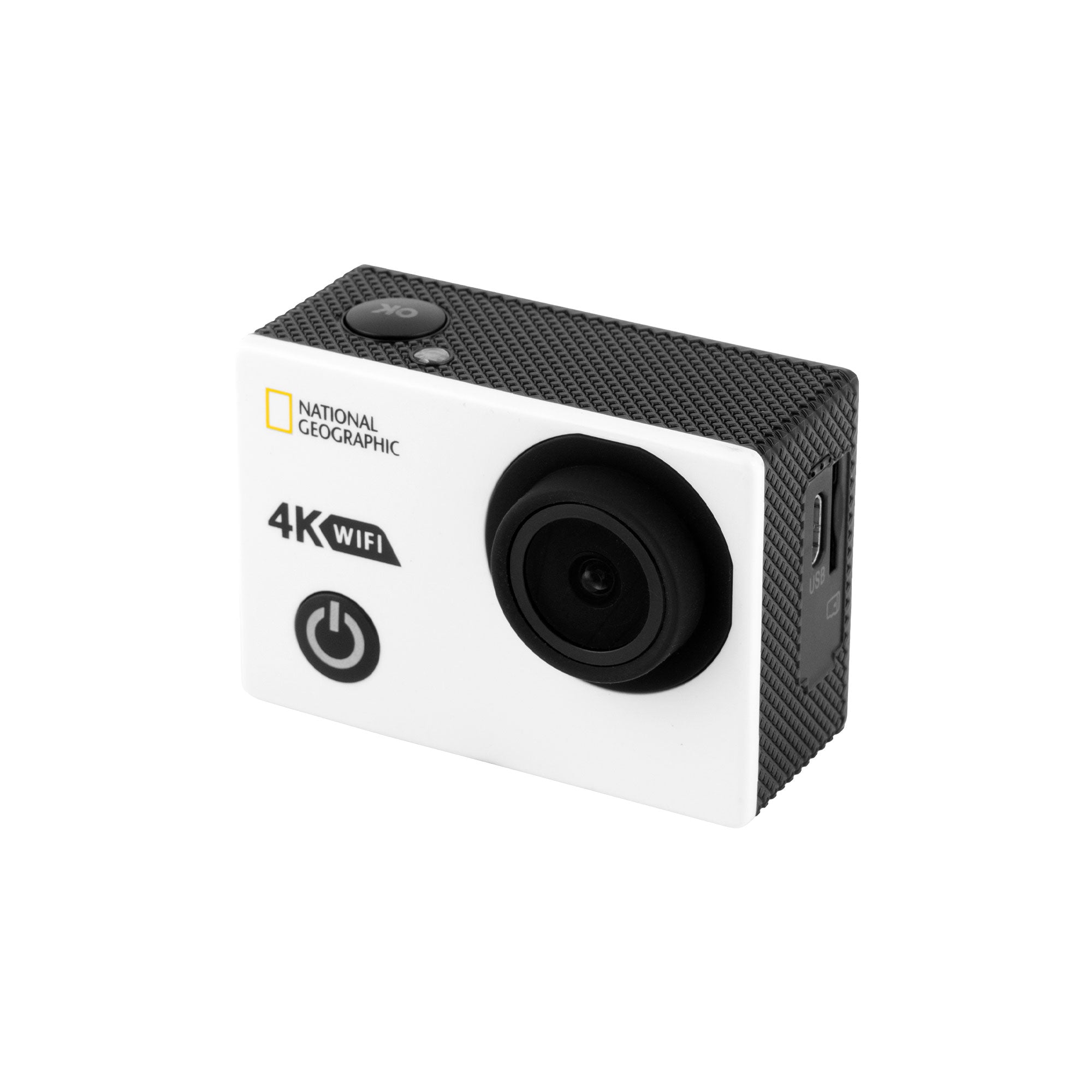 National Geographic 4K Ultra HD Waterproof Action Camera with WiFi - Perfect for Outdoor Adventures, Sports & Travel Photography
