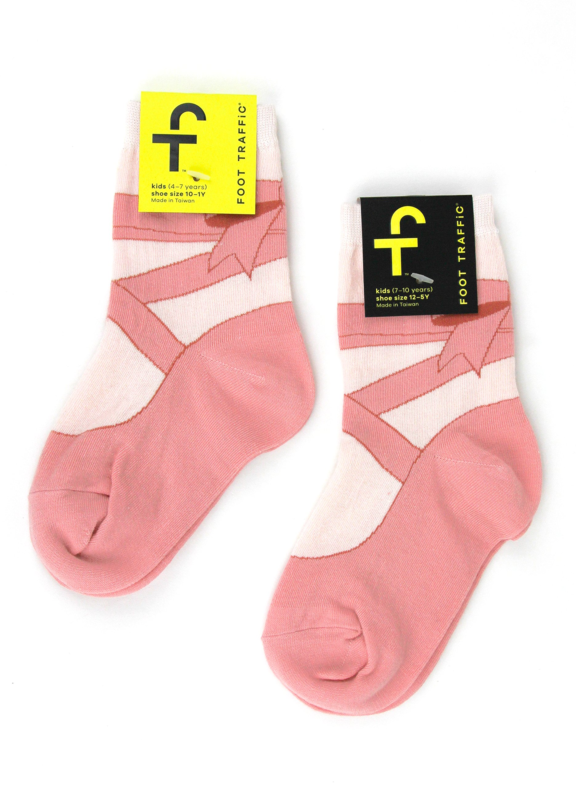 Kids Novelty Socks - Fun & Colorful Children's Socks for School, Play & Everyday Wear - Foot Traffic