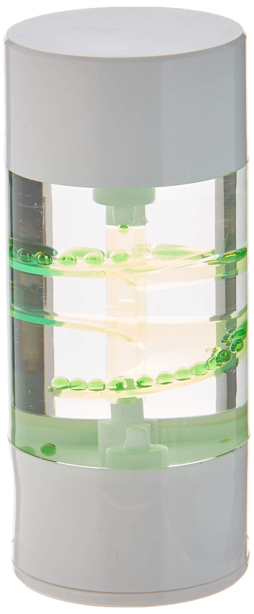 Rhode Island Novelty Water Spiral Timer - 3 Minute Sandless Hourglass for Kids & Adults - Fun Visual Timer for Classroom, Kitchen, Bathroom, and Office Use
