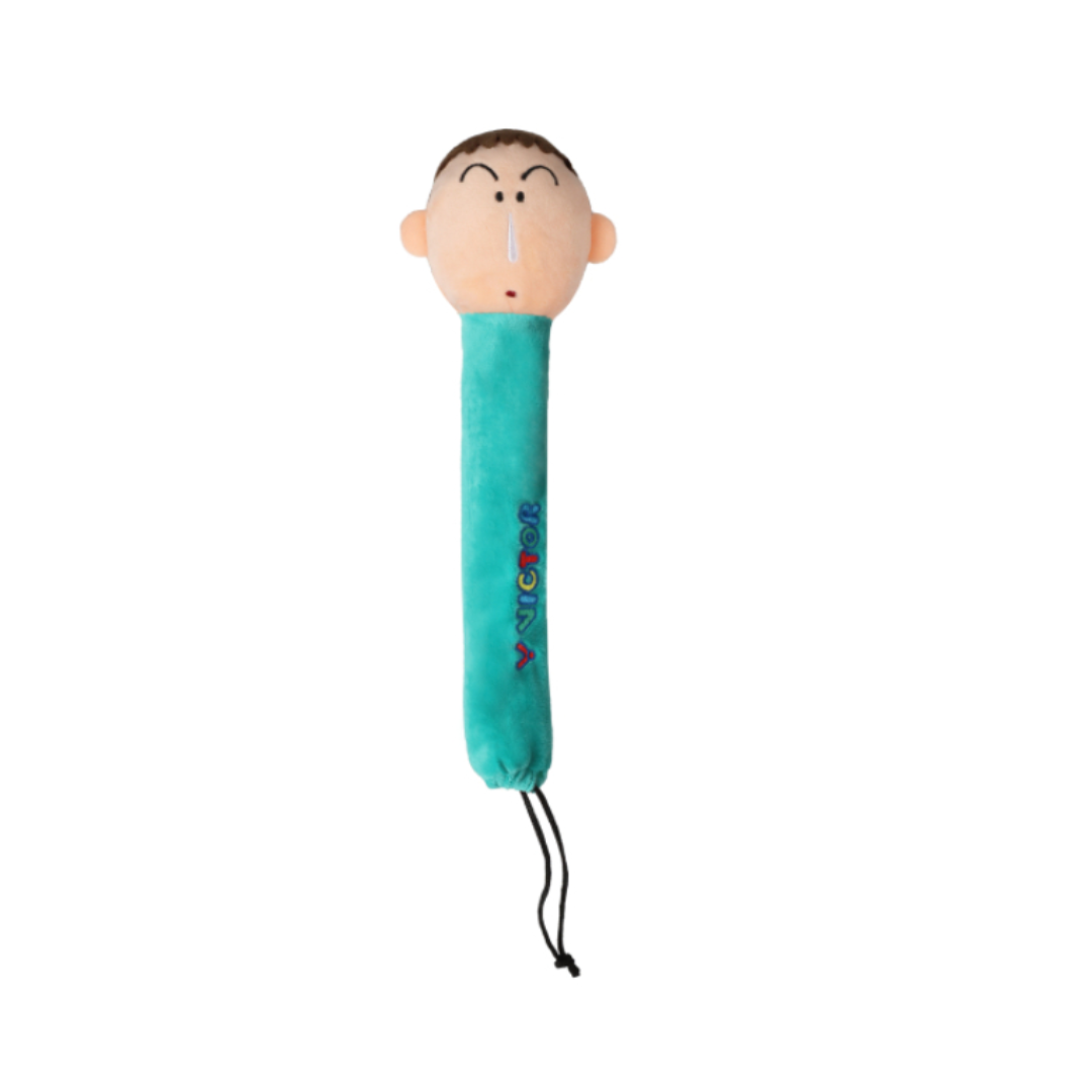 Victor GC 4507CS G Crayon Shinchan Grip Cover [Green] - Anime Character Pencil Grip for Kids - Perfect for School, Drawing & Writing Comfort