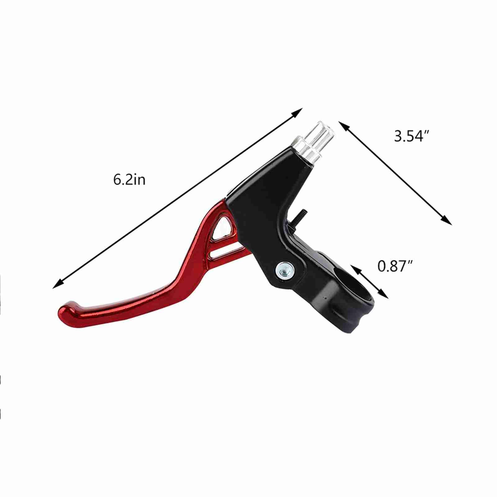 VGEBY1 Bike Brake Lever - 4 Color Aluminum Alloy Bicycle Brake Handle for Mountain/Road/Folding Bikes (Red) | Durable & Lightweight for Smooth Braking on Any Terrain