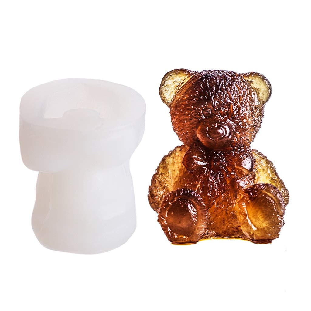 Flexible 3D Silicone Ice Cube Mold Tray for Cocktails, Coffee & Tea - Reusable BPA-Free Ice Cube Maker for Drinks, Smoothies & Party Decorations