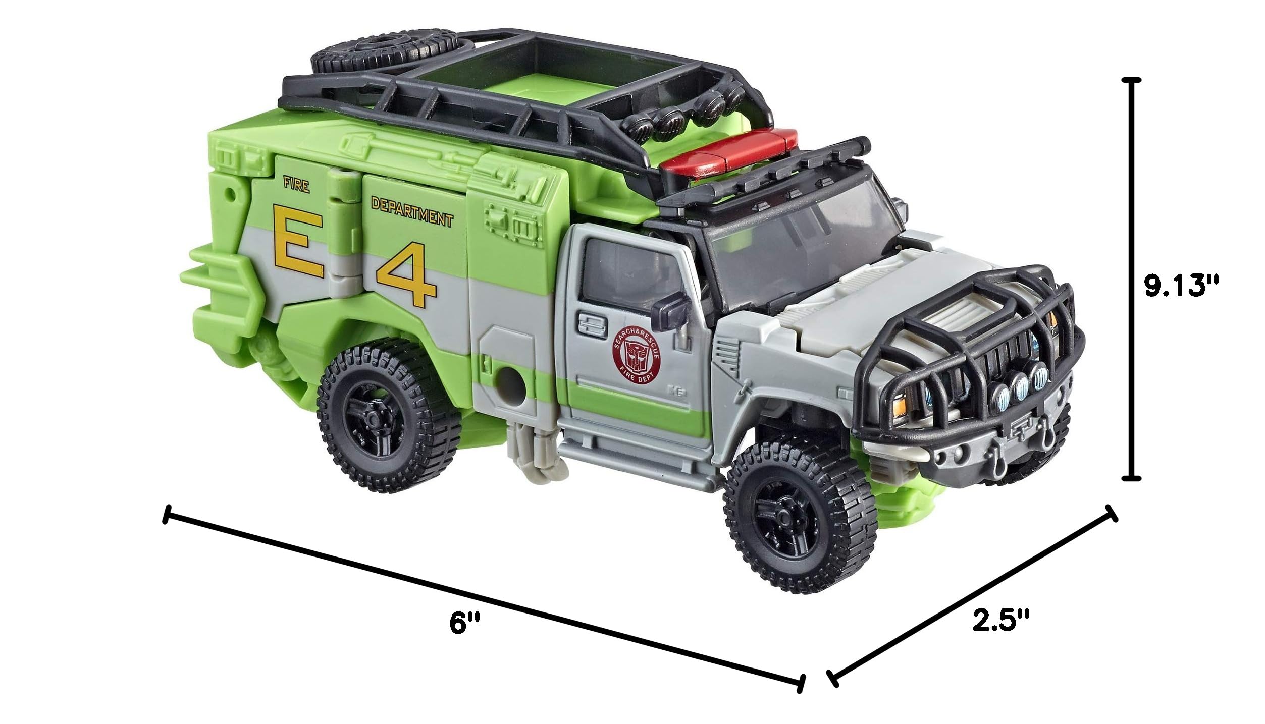 Transformers Studio Series 16 Deluxe Class E0977 Autobot Ratchet Action Figure - Dark of The Moon Movie Edition - Collectible Robot Toy for Display & Play