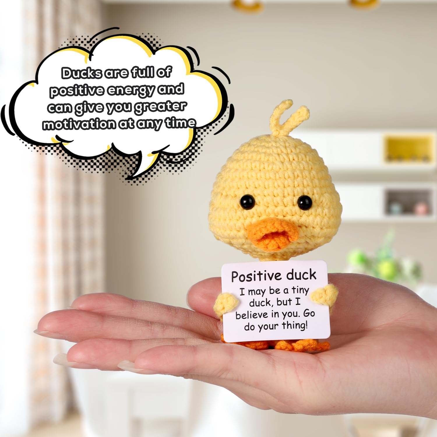 BOXOB Mini Funny Positive Duck - 3.94
