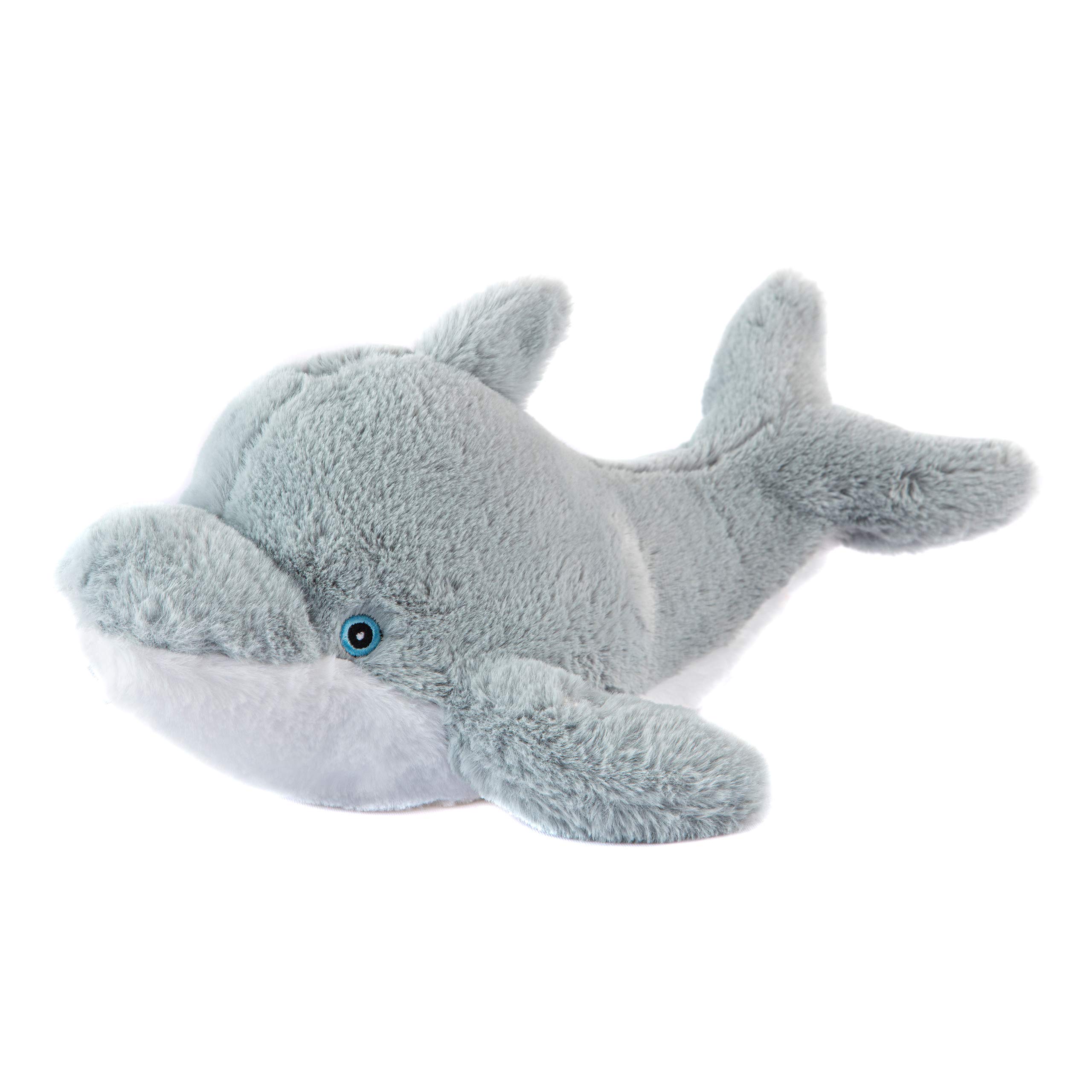 Wild Republic EcoKins 12 Inch Dolphin Stuffed Animal - Eco Friendly Plush Toy Made from 16 Recycled Plastic Bottles, Perfect Gift for Kids & Ocean Lovers | Cuddle Companion for Bedtime, Nursery Decor & Marine-Themed Parties