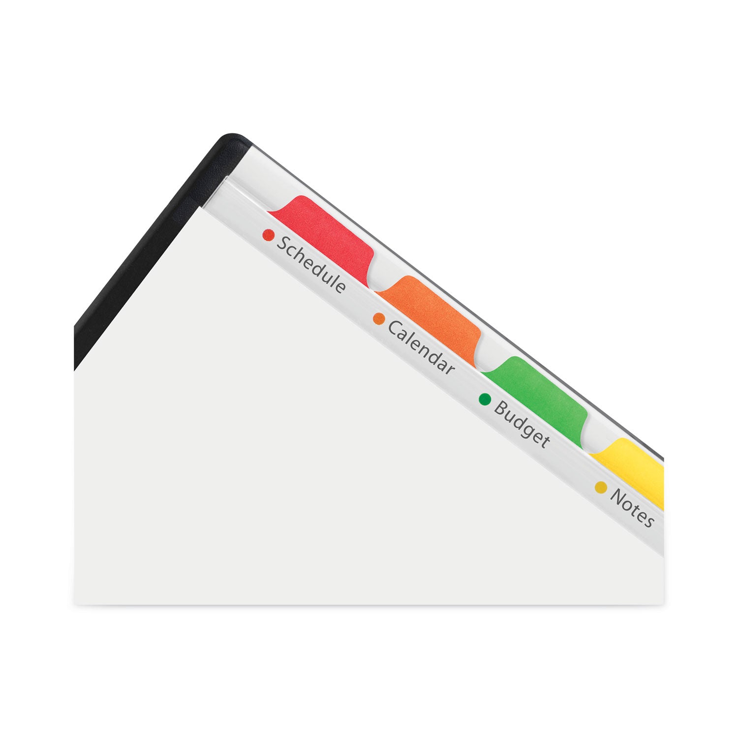 Avery® Clear Easy View Plastic Dividers with Multicolored Tabs & Sheet Protector - 8 Tab, 11