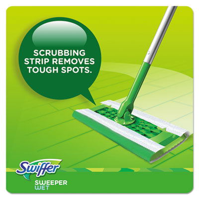 Swiffer® Sweeper Wet Mopping Pads Refills - 12 Pack | Dust & Dirt Cleaning Cloths for Floors | Perfect for Hardwood, Tile & Laminate Surfaces