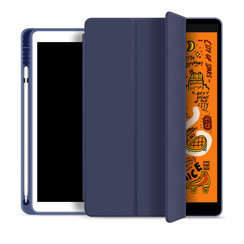 Premium iPad Trifold Case with Signature Design - Slim Protective Cover for iPad 7th/8th Gen (10.2