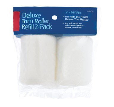 3 Trim Woven Roller Cover - Premium Paint Roller for Smooth Finishes - Perfect for Walls, Ceilings, and DIY Home Painting Projects