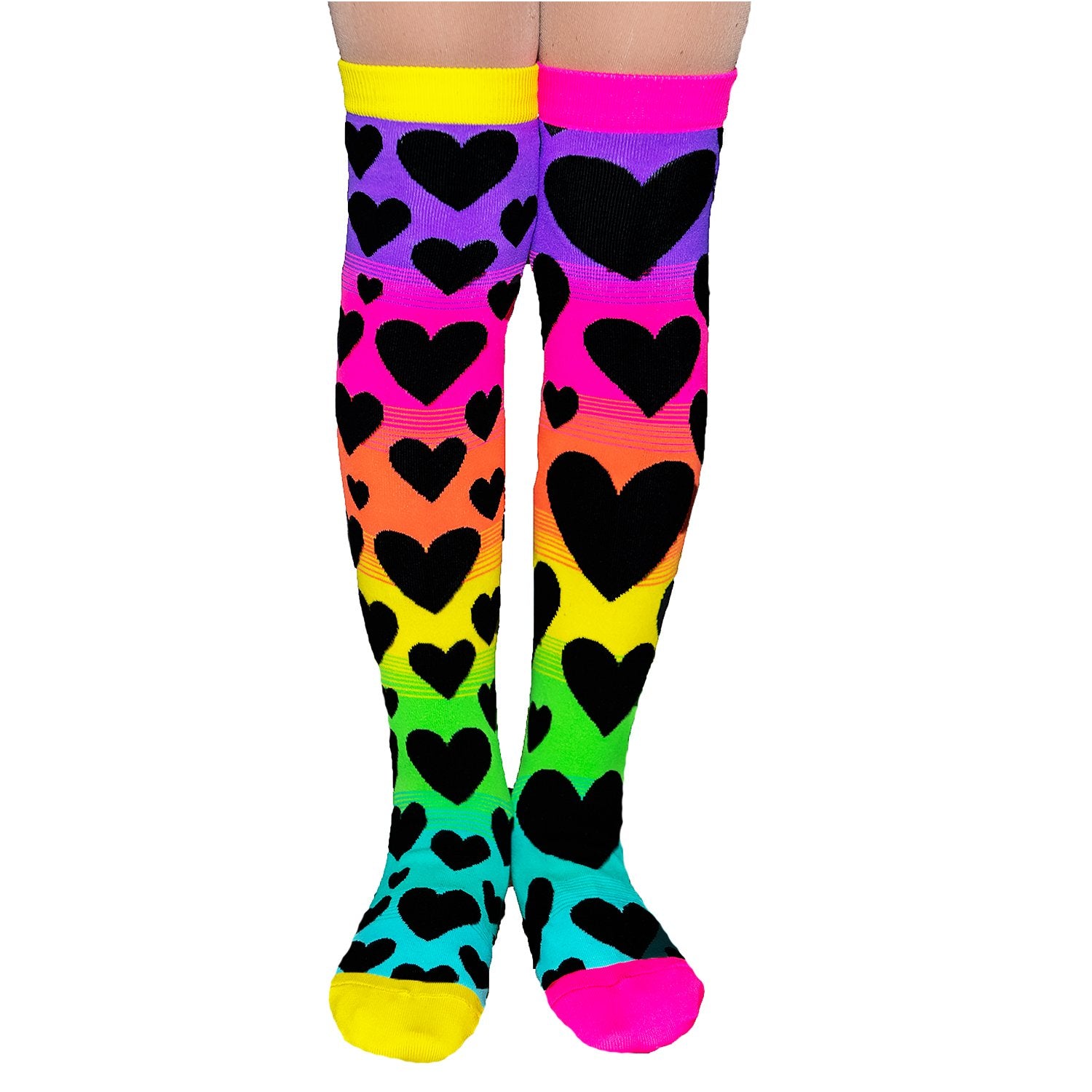 MadMia Sunset Socks for Women - Soft Comfortable Ankle Socks with Vibrant Sunset Design - Perfect for Yoga, Running, and Everyday Wear