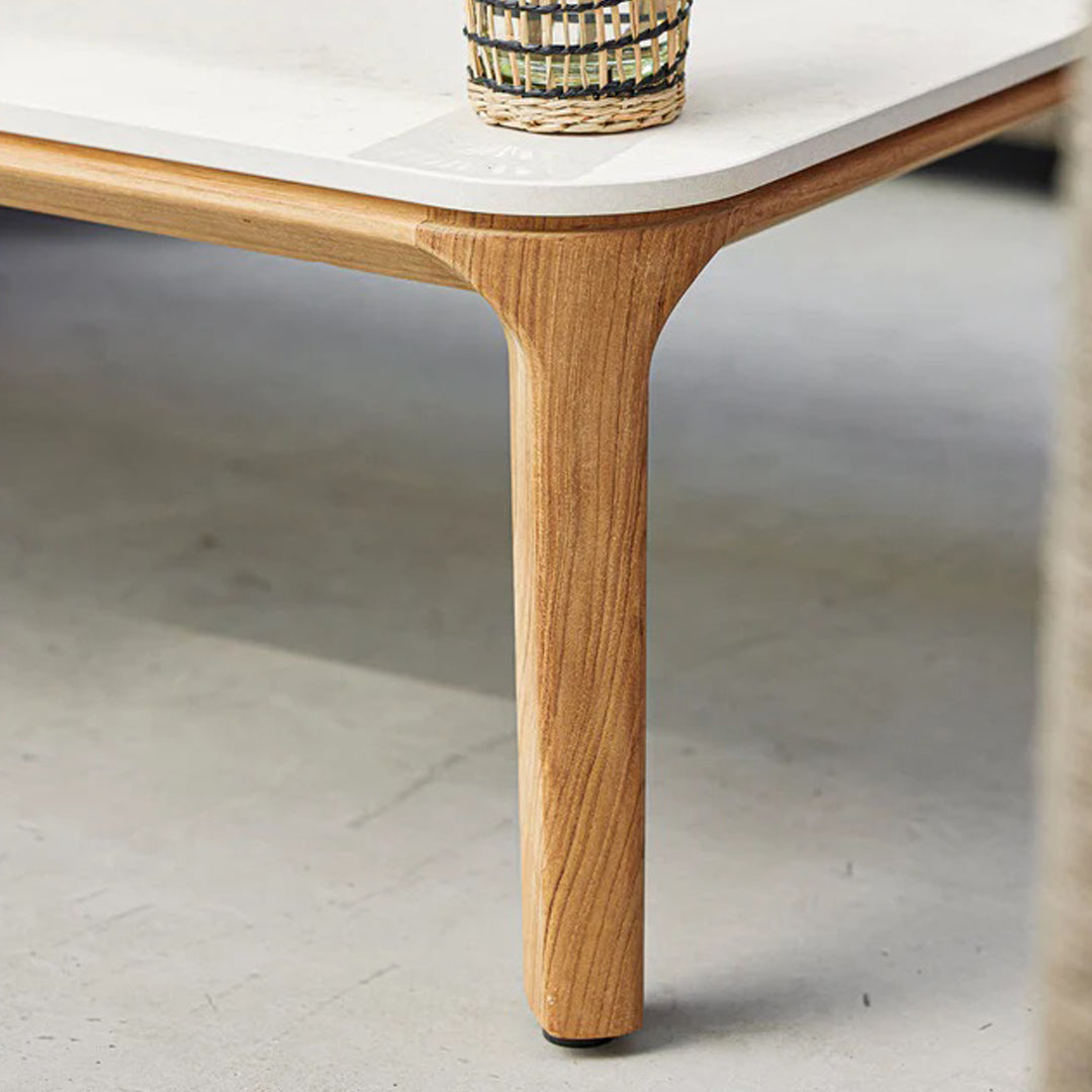 Aspect Outdoor Coffee Table - Weather-Resistant Rectangular Patio Furniture for Garden, Poolside & Backyard Relaxation
