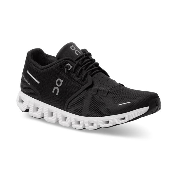 Women's Running Shoes Cloud 5 - Lightweight & Comfortable Black/White Sneakers for Jogging, Gym Workouts & Daily Walking