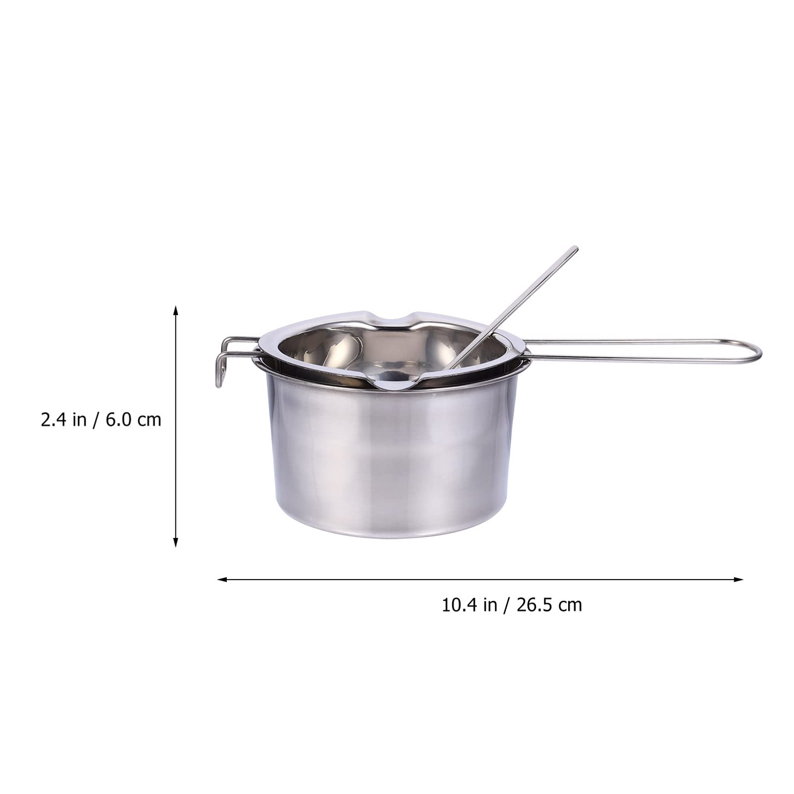Hemoton 1 Set Lightweight Camping Cookware - Portable Hiking & Picnic Cooking Kit with Milk Pan - Perfect for Backpacking, Outdoor Adventures & Family Camping Trips