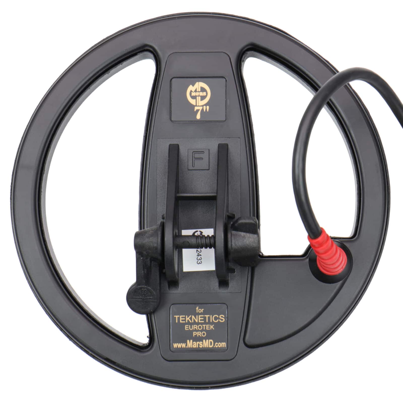 Mars Lion 7 DD Waterproof Search Coil for Teknetics Eurotek PRO Metal Detector - Perfect for Beach Hunting, Gold Prospecting & Treasure Detection