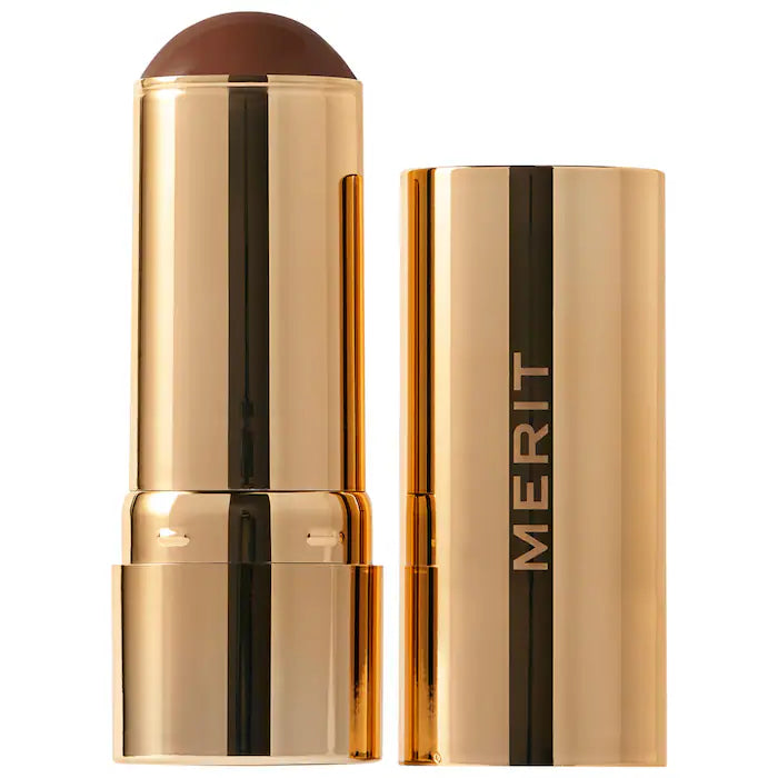 MERIT Bronze Balm Sheer Sculpting Stick - Buildable Cream Bronzer for Natural Sun-Kissed Glow | Perfect for Contouring & Everyday Makeup | Vegan & Cruelty-Free