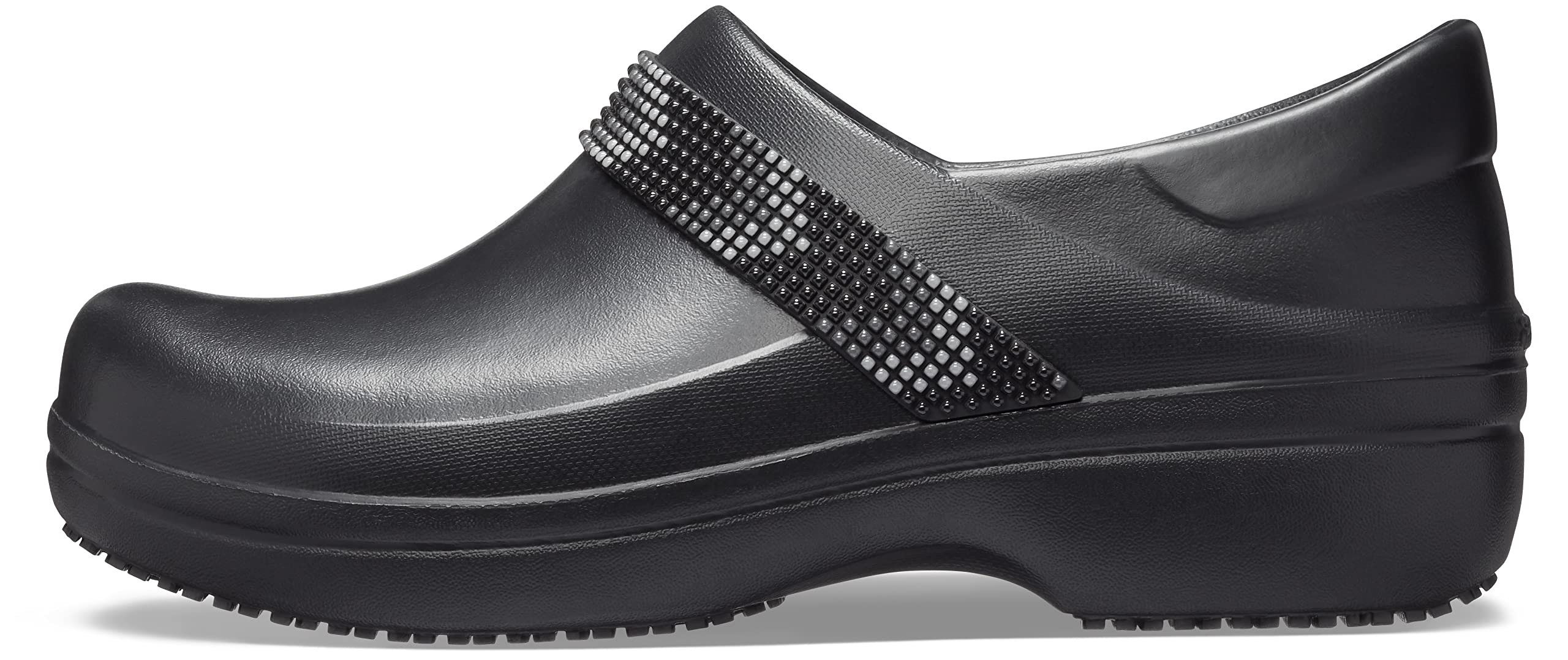 Crocs Women's Neria Pro II Clog - Slip Resistant Work Shoes for Nurses, Chefs & Healthcare Professionals | Comfortable Non-Slip Clogs for Long Shifts