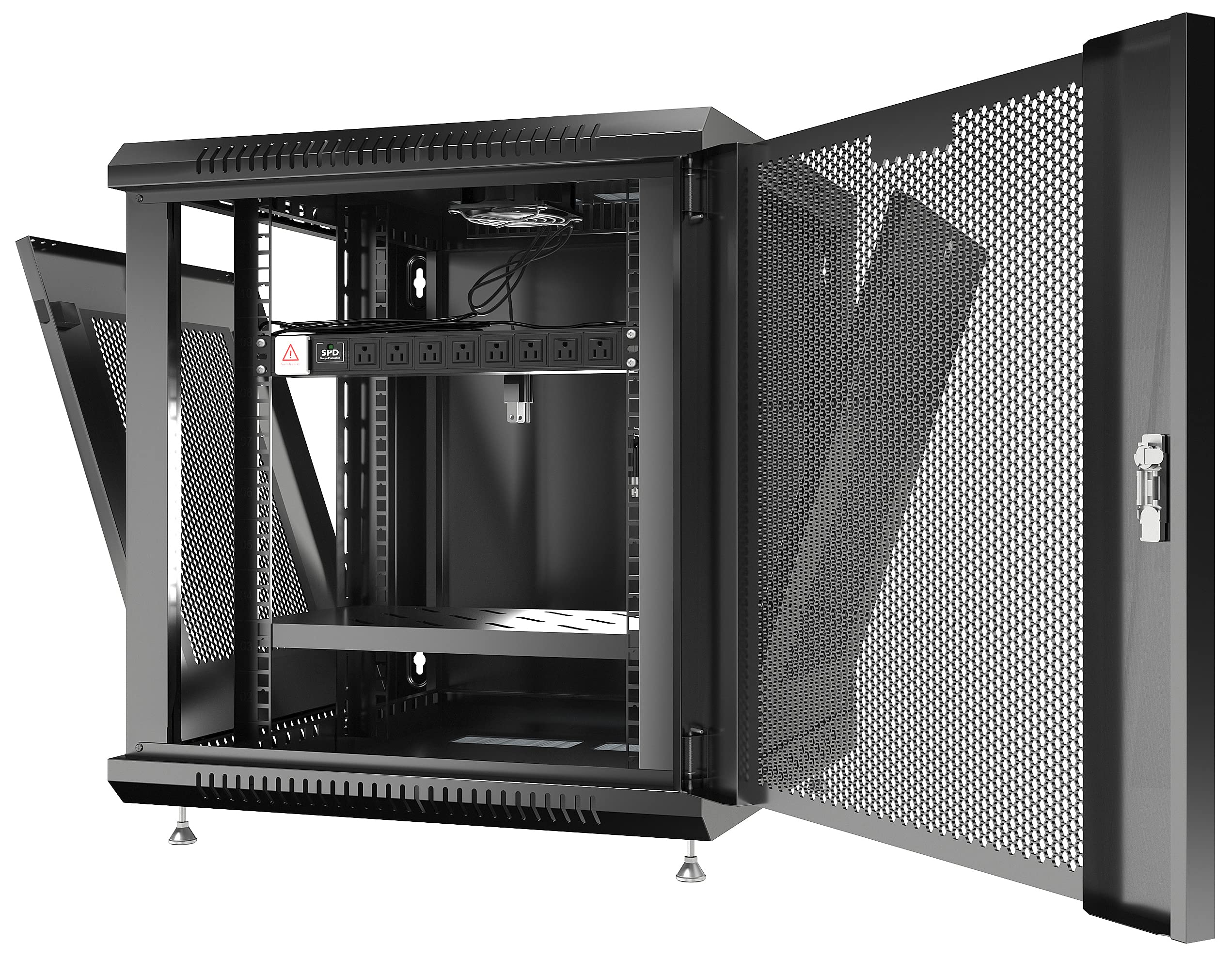 Sysracks 12U Wall Mount Server Rack - 24