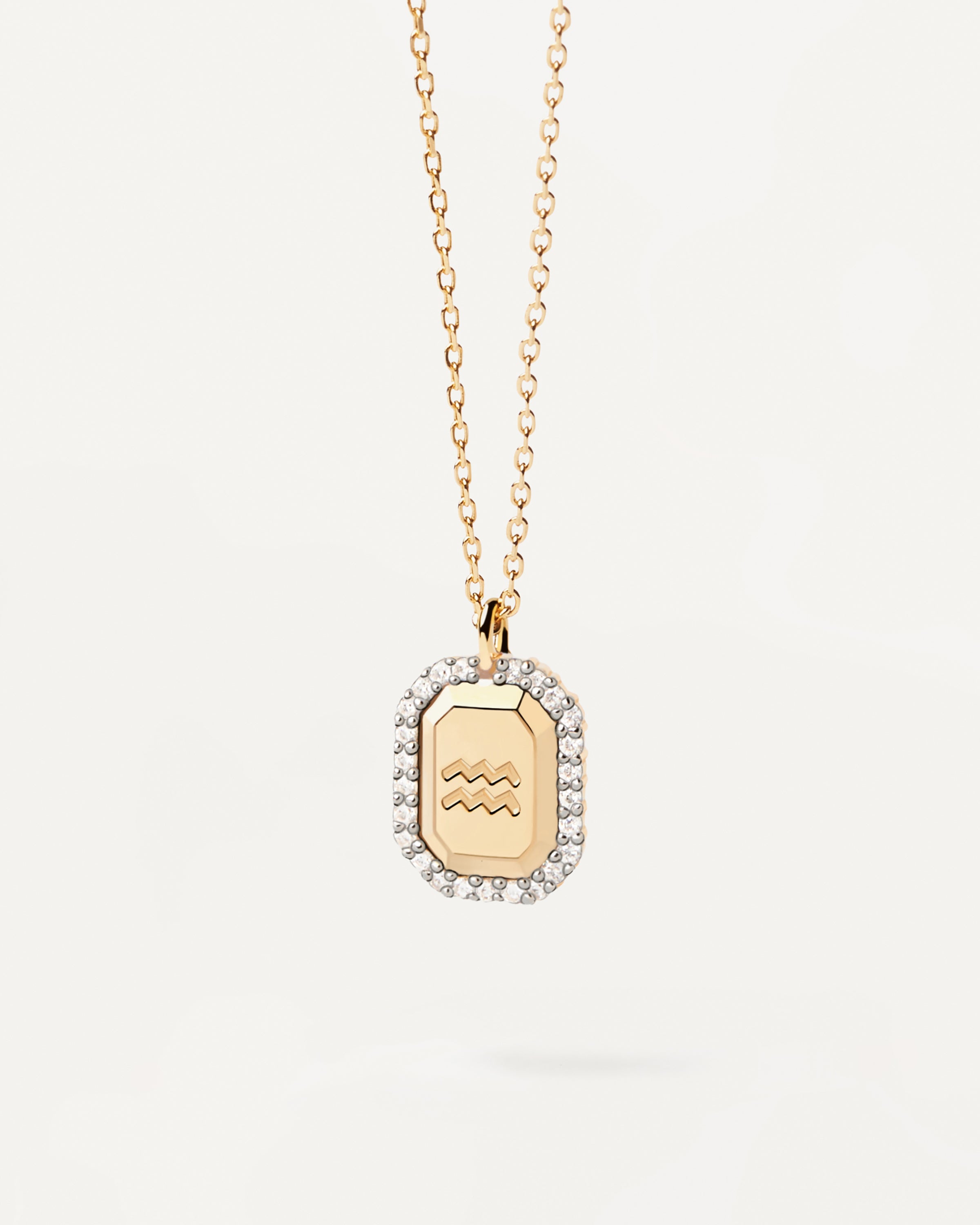Aquarius Zodiac Necklace for Women - Sterling Silver Constellation Pendant - Perfect Birthday Gift for Aquarius Women & Girls - Ideal for Everyday Wear, Parties & Special Occasions