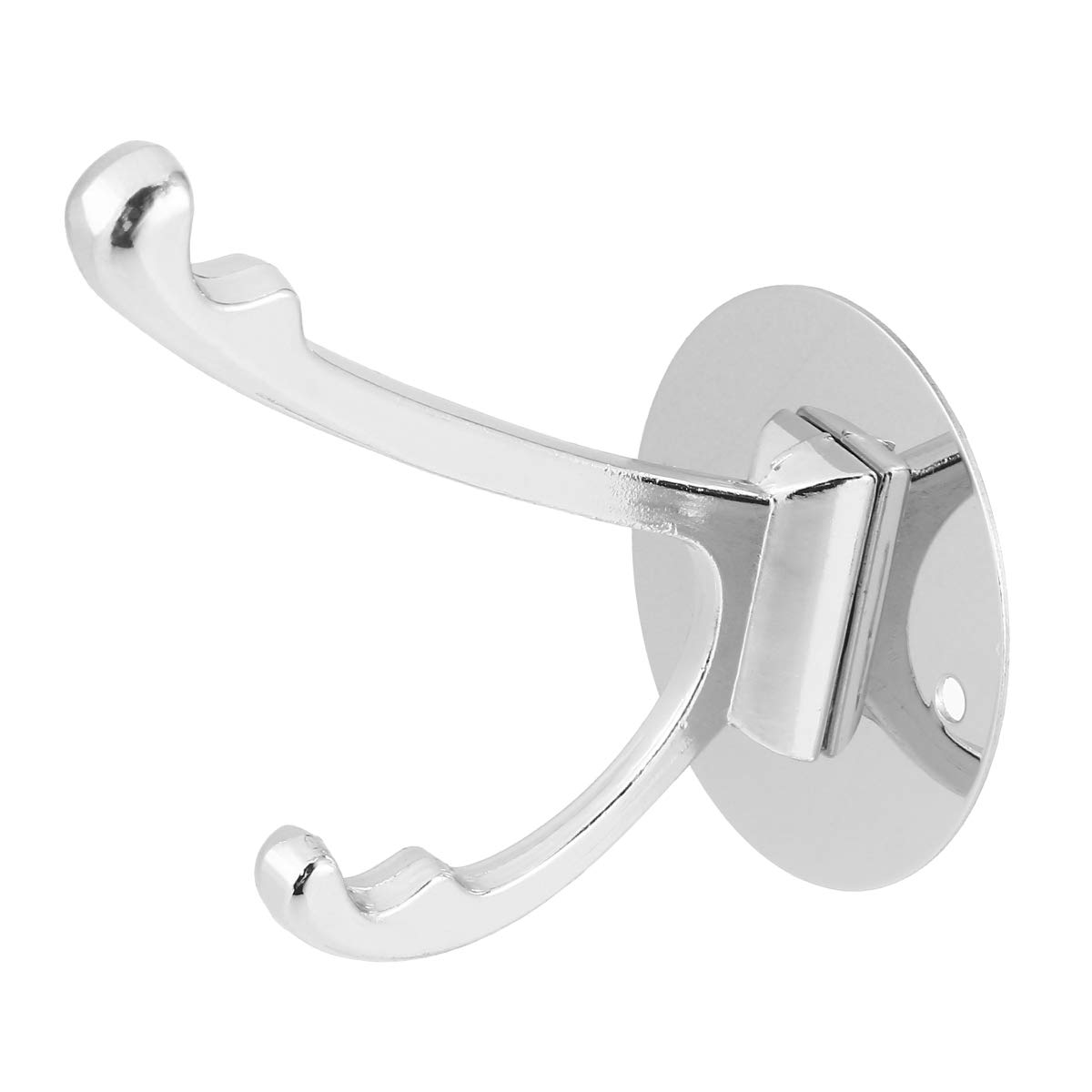 4-Pack Stainless Steel Wall Hooks - Heavy Duty Metal Hooks for Home Organization, Kitchen, Bathroom & Entryway - Rustproof Wall Mount Hangers for Coats, Towels, Bags & Decor
