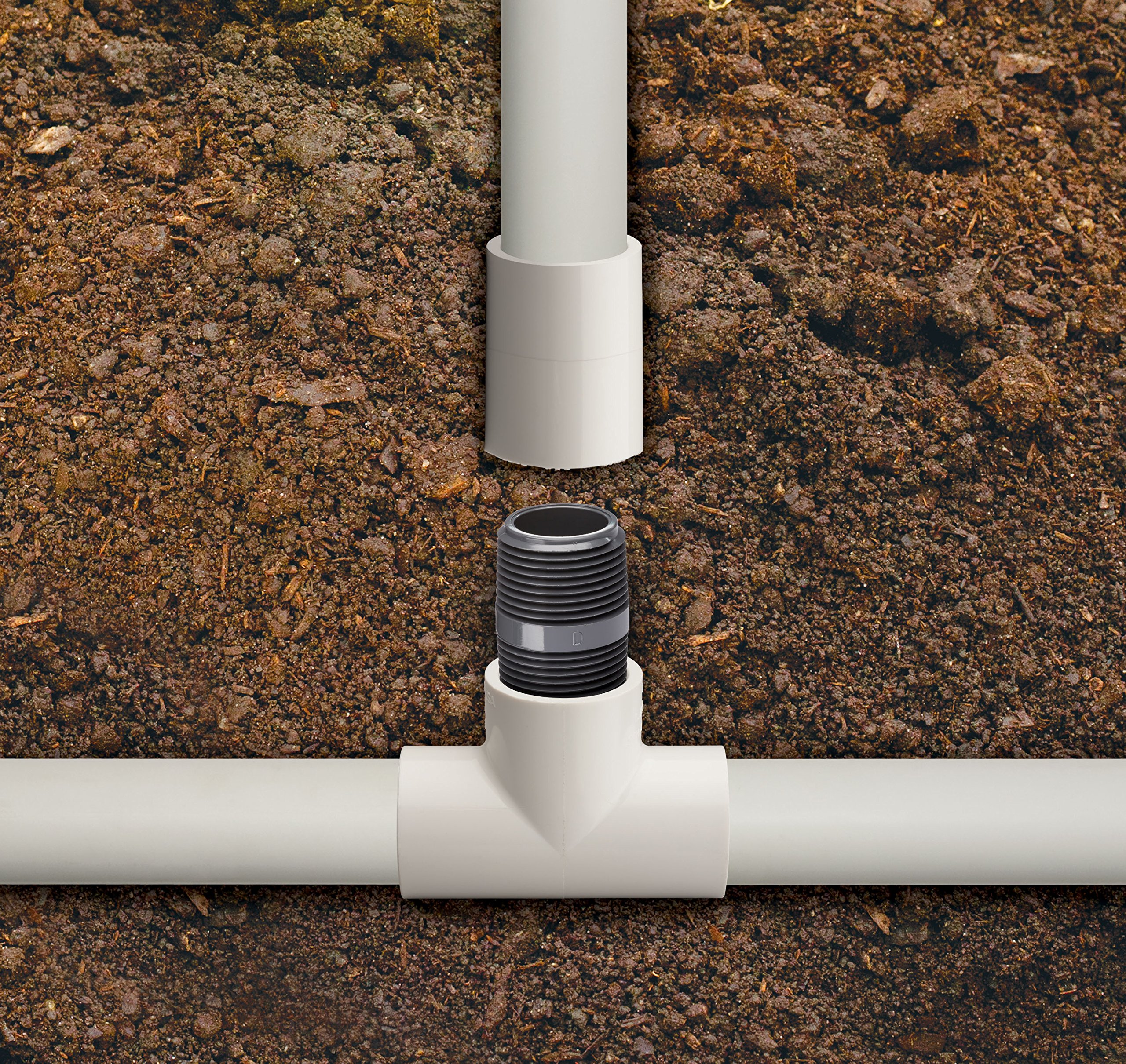 Rain Bird RISER2_100 PVC Spray Head Riser - 1