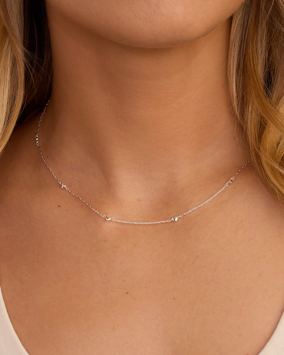 Amour Necklace for Women - Elegant Heart Pendant Jewelry Gift for Her - Perfect for Valentine's Day, Anniversary & Romantic Occasions